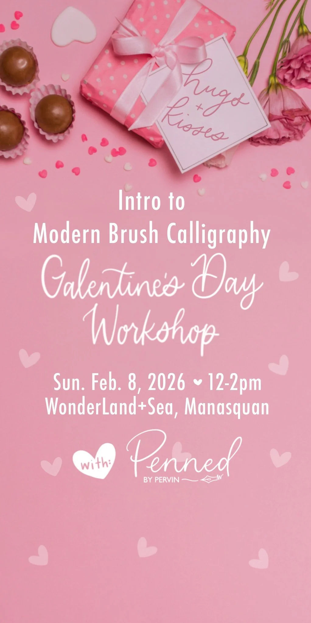Intro to Modern Brush Calligraphy w/ Penned by Pervin 