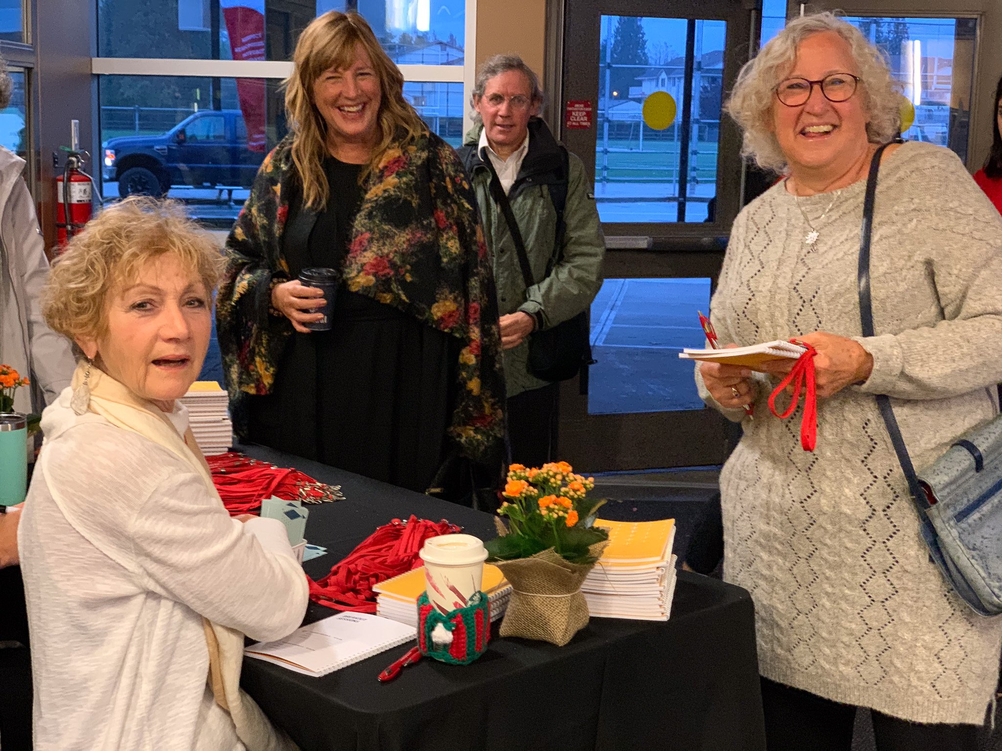 Founding member and Character Abbotsford legend, Fran Vanderpol arrives for Conference 2019