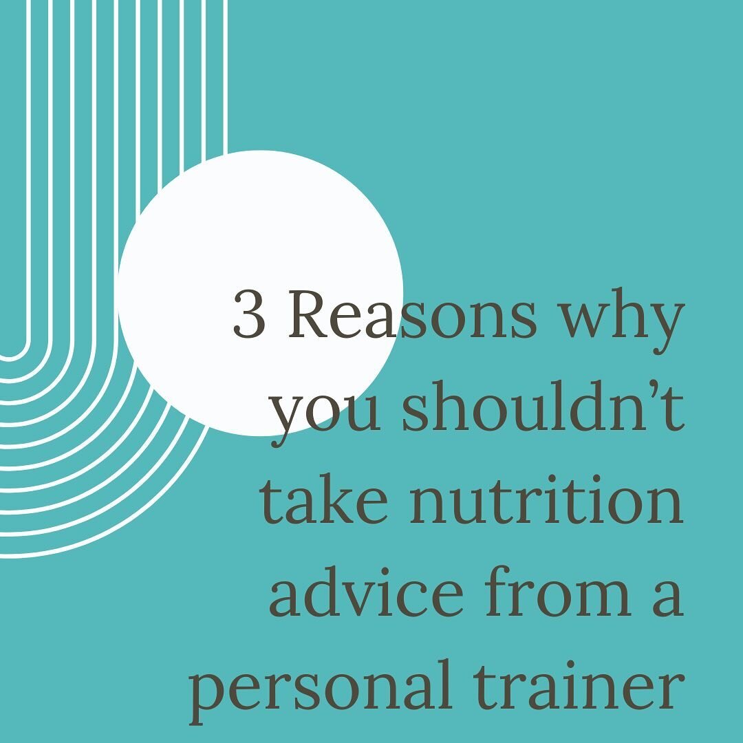 🍏💪 Why Your Personal Trainer Might Not Be Your Best Source for Nutrition Advice 💪🍏

Embarking on a health and fitness journey is exciting, and while your personal trainer is your go-to for all things exercise, it&rsquo;s crucial to understand why