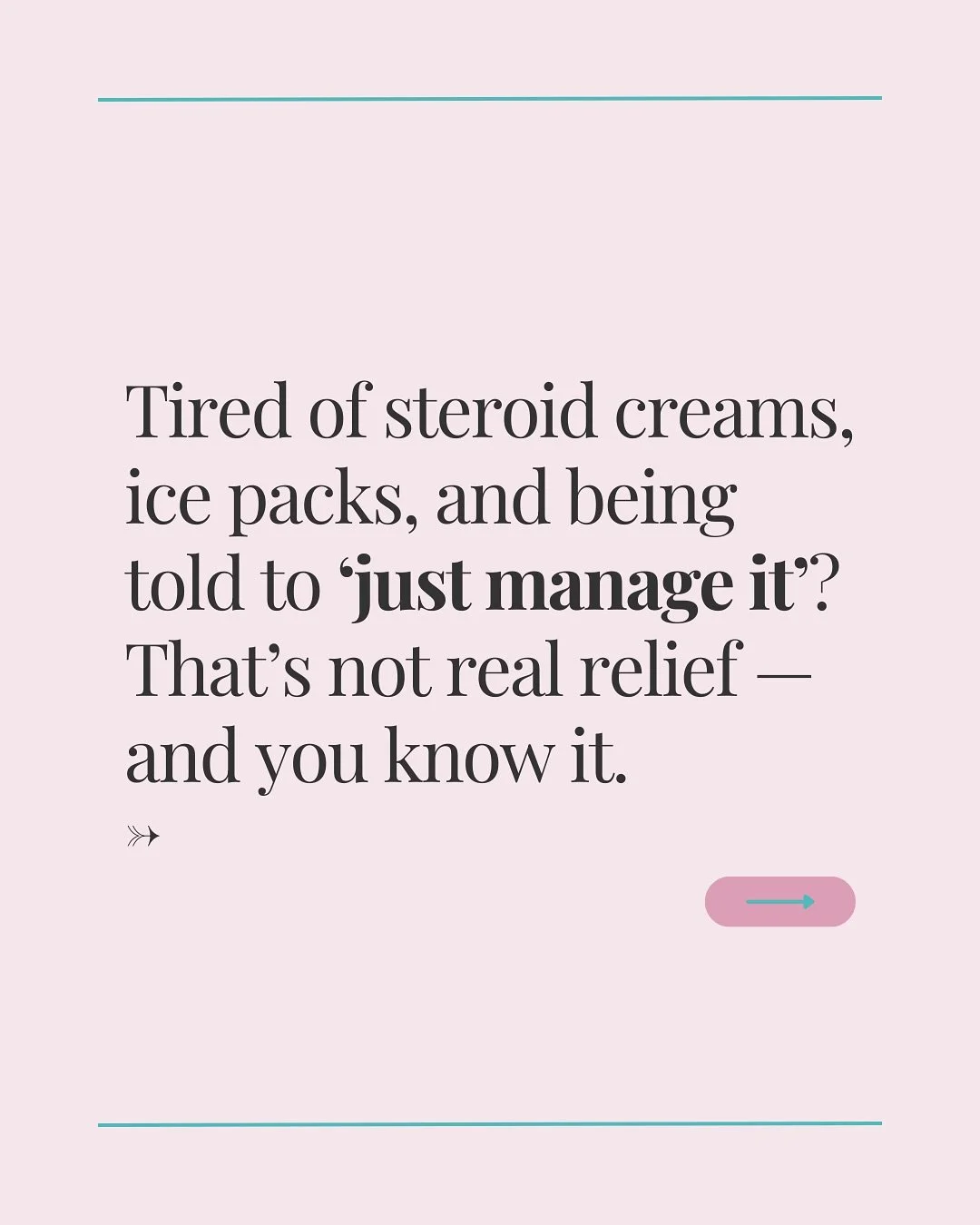 You&rsquo;ve tried the creams.
You&rsquo;ve done the sitz baths.
You&rsquo;ve even been told there&rsquo;s nothing more that can really be done.
And we just want to say: that&rsquo;s not okay.
Focused shockwave therapy is one of the most underused bu
