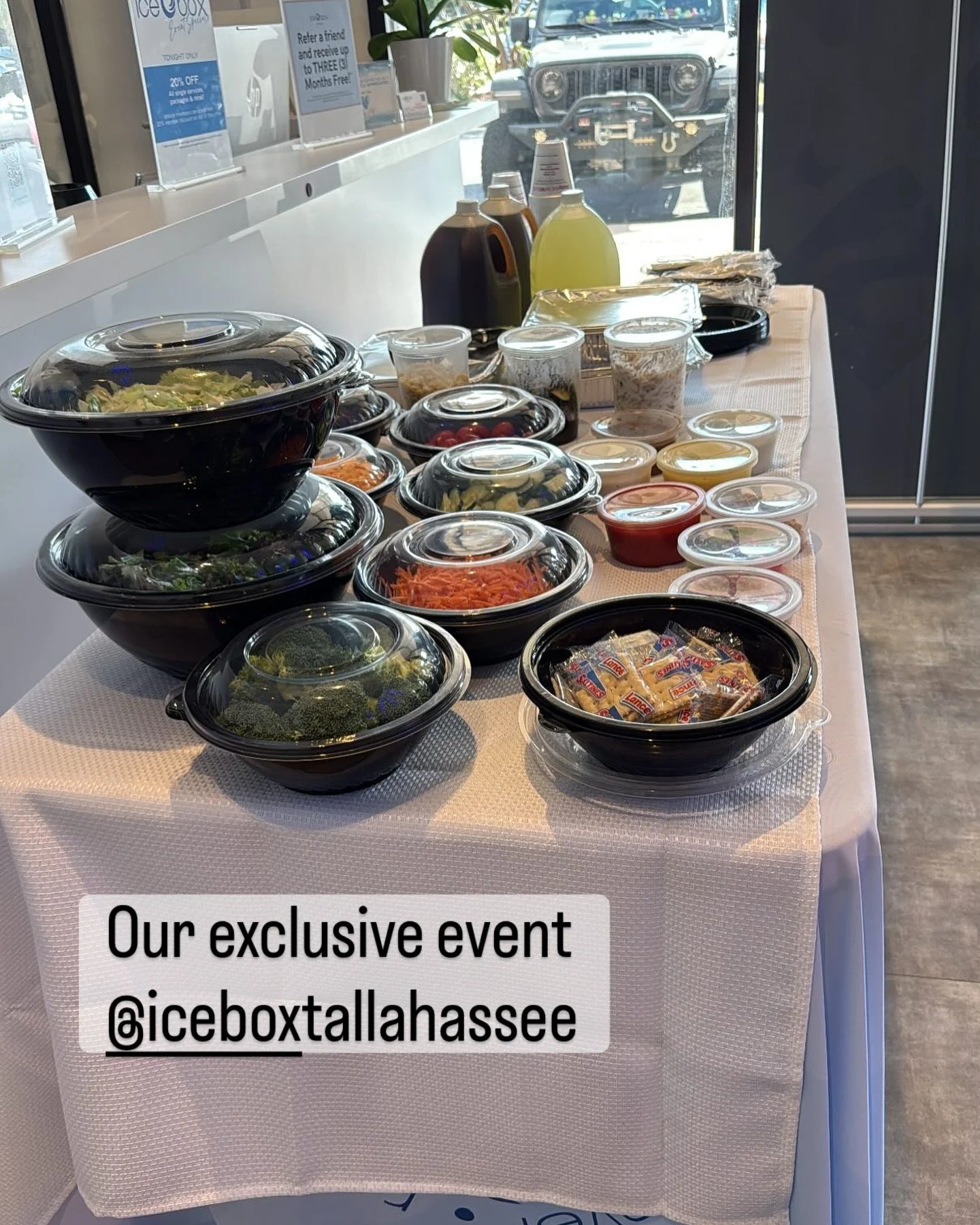 So excited for our exclusive private event for our patients at Icebox Tallahassee!