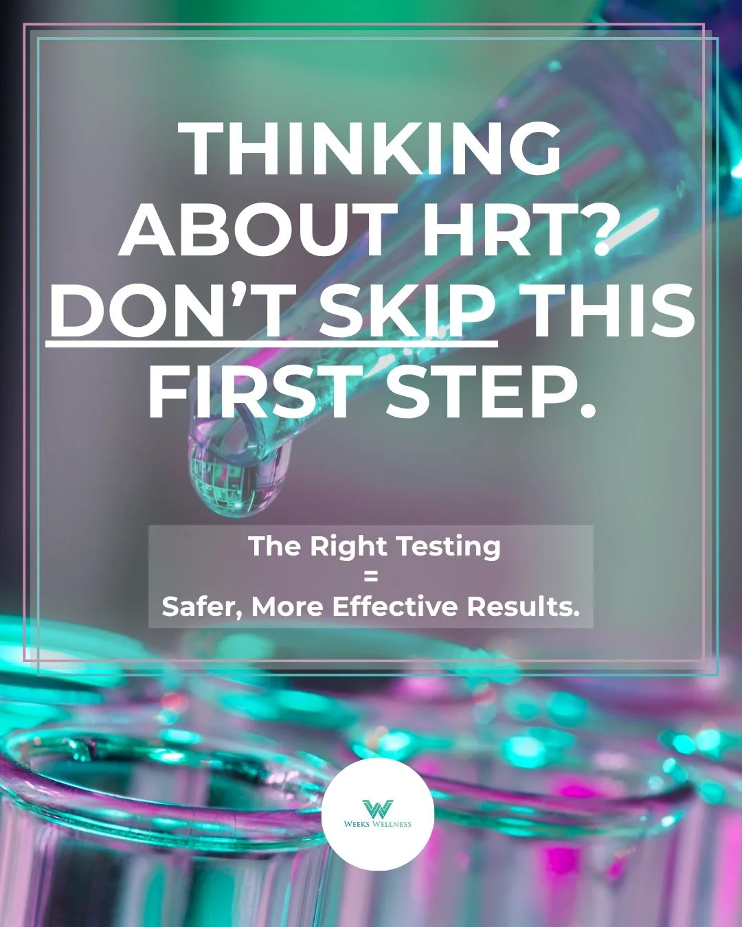 Don&rsquo;t let guesswork guide your hormones.

Before starting hormone replacement therapy (HRT), make sure you&rsquo;ve done the right labs, because your symptoms only tell part of the story.

Estrogen, progesterone, testosterone, metabolism pathwa