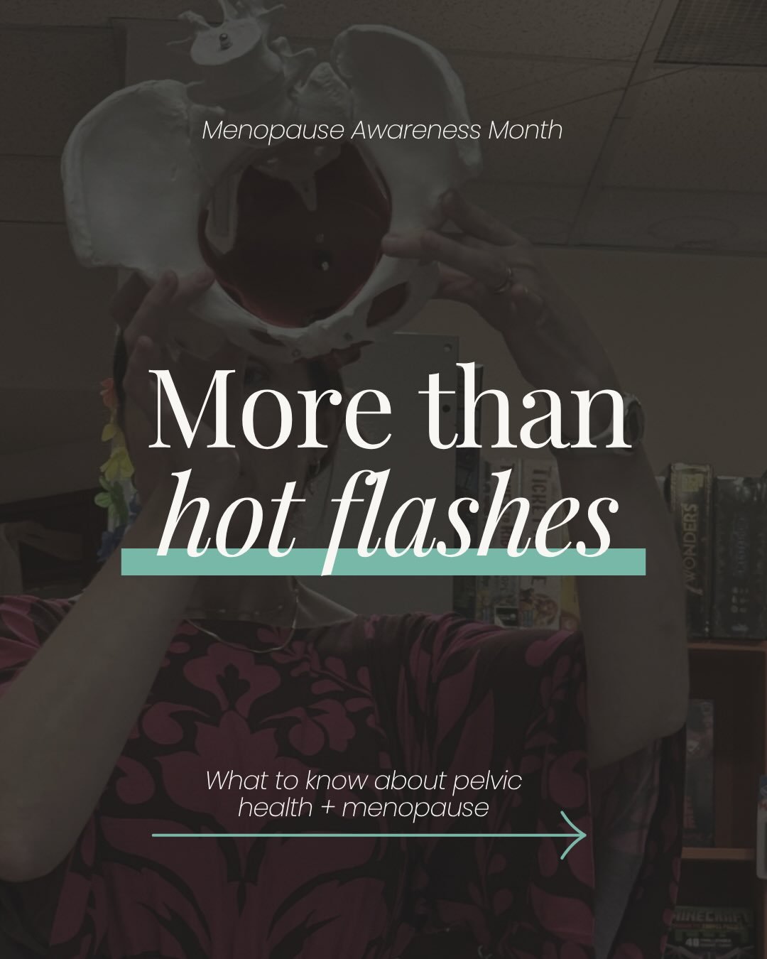 October is Menopause Awareness Month, and we&rsquo;re talking about the parts of menopause that don&rsquo;t always get talked about.

Your pelvic floor is part of the picture, too.

From changes in bladder control to pelvic pain, vaginal dryness, pai