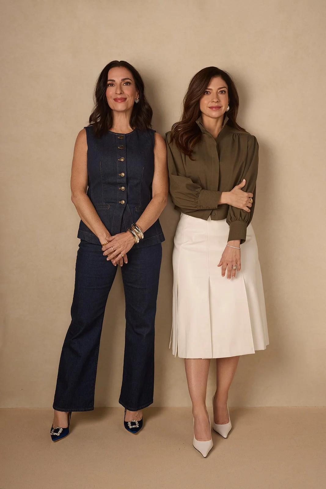 Candace Thomas and Nina Rand, brand strategists and co-founders of BSPK Communications in Houston, TX