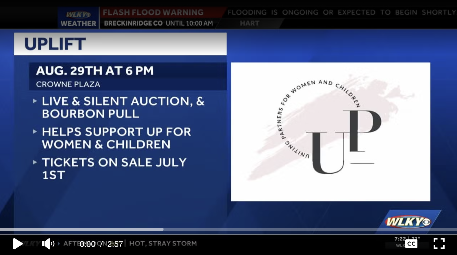 Tickets on sale for UP for Women and Children’s UPlift 2026 Gala