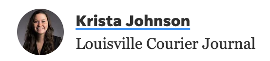 Profile picture of Krista Johnson from Louisville Courier Journal, smiling woman with long dark hair wearing a dark blazer.