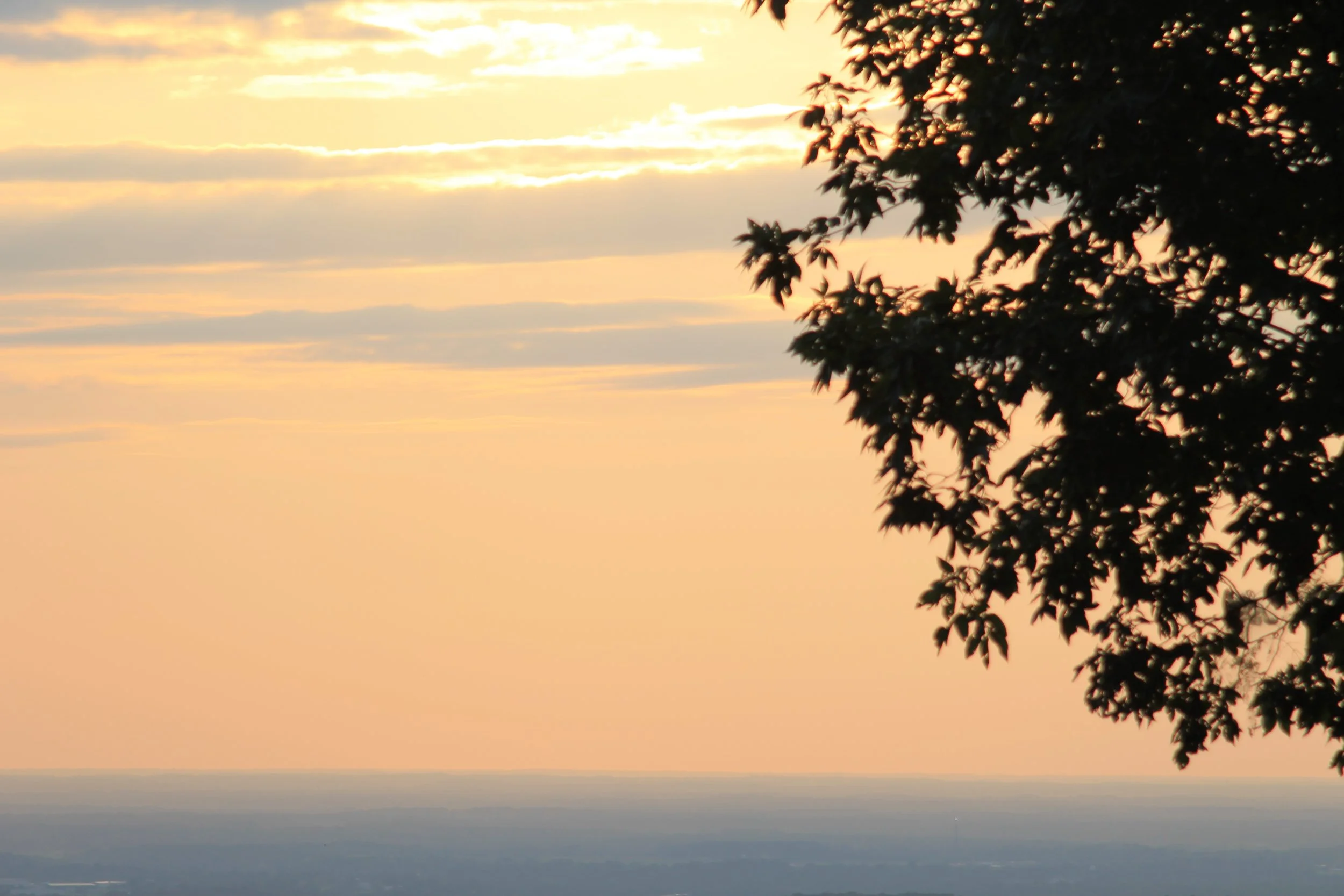 Hazy Bluff sunset.JPG