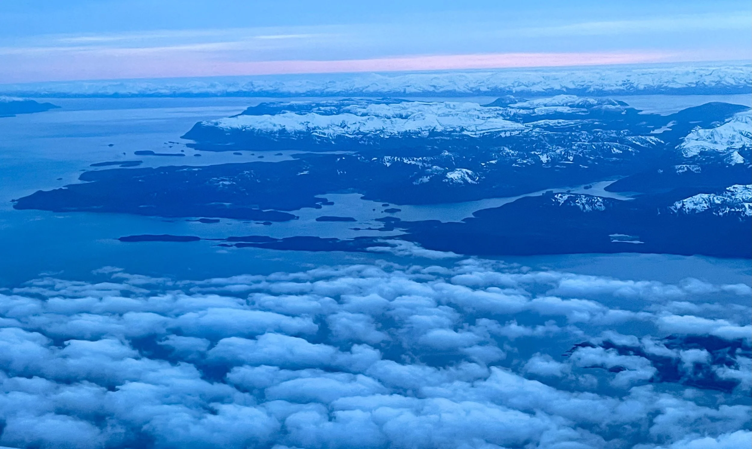 April Sunset over Gambier Bay | Admiralty Island, Tongass National Forest, Alaska