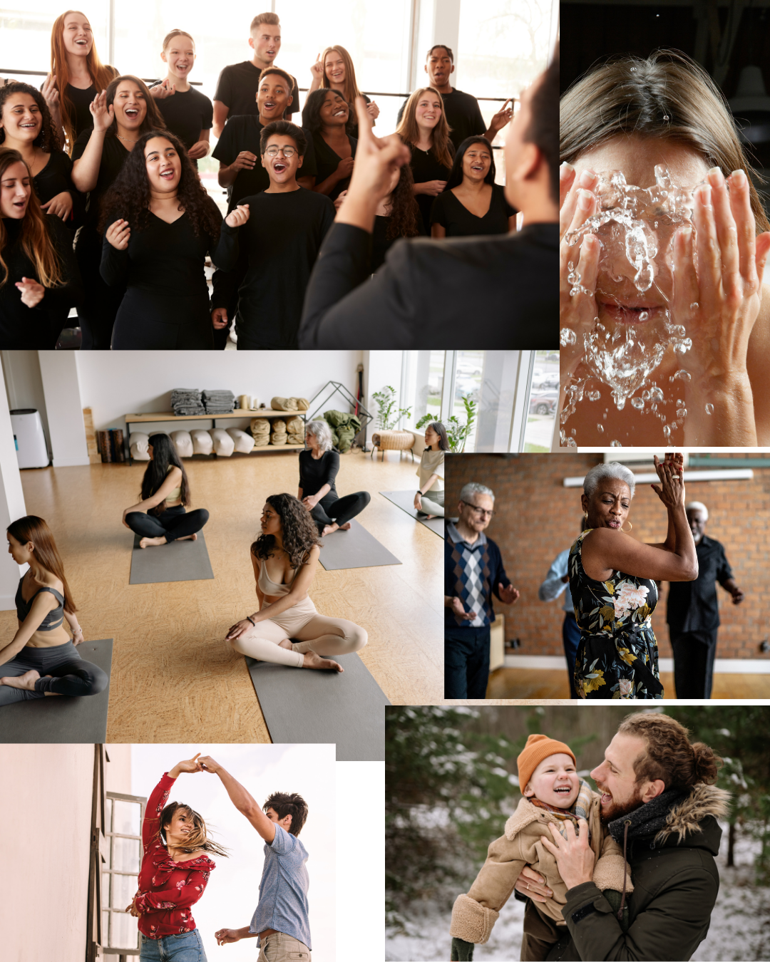 People practicing everyday vagus nerve regulation activities for anxiety and trauma therapy support in North Carolina