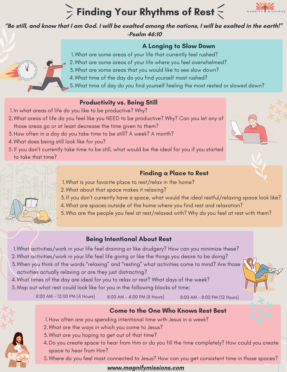 Finding Your Rhythms Of Rest Magnify Missions