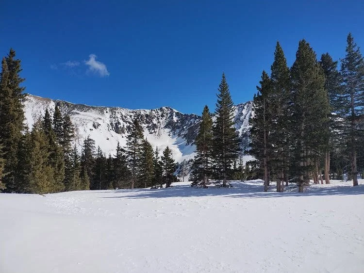 The HIstoric Williams Lake / Wheeler Peak Trail just above the Phoenix restaurant