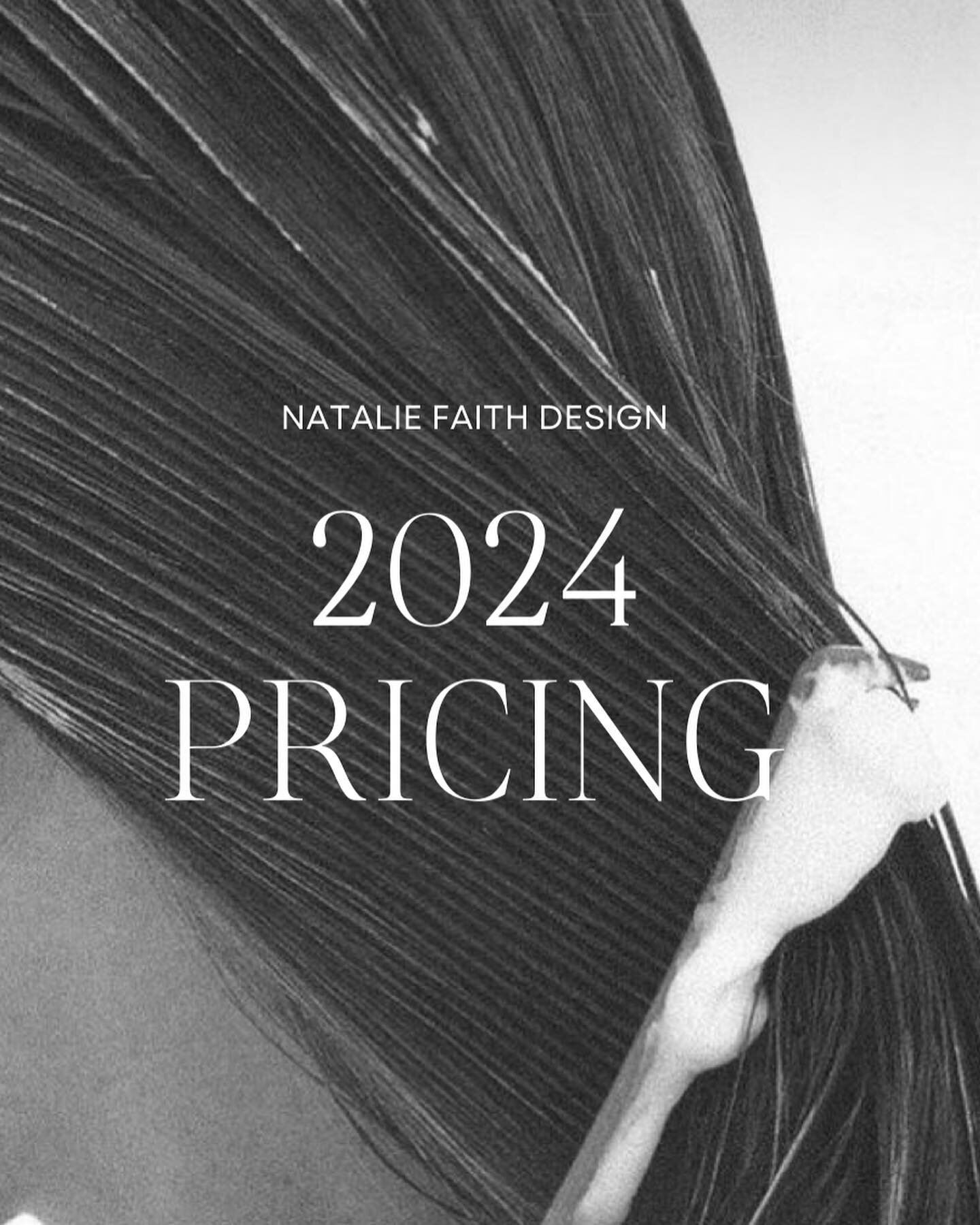 Natalie Faith Design 2024 pricing 🖤✨

I&rsquo;m offering a 2024  promotional exchange! For each beauty girl that signs with me within the next two months I will offer 50% off standard pricing in exchange for a great testimonial of working together ?