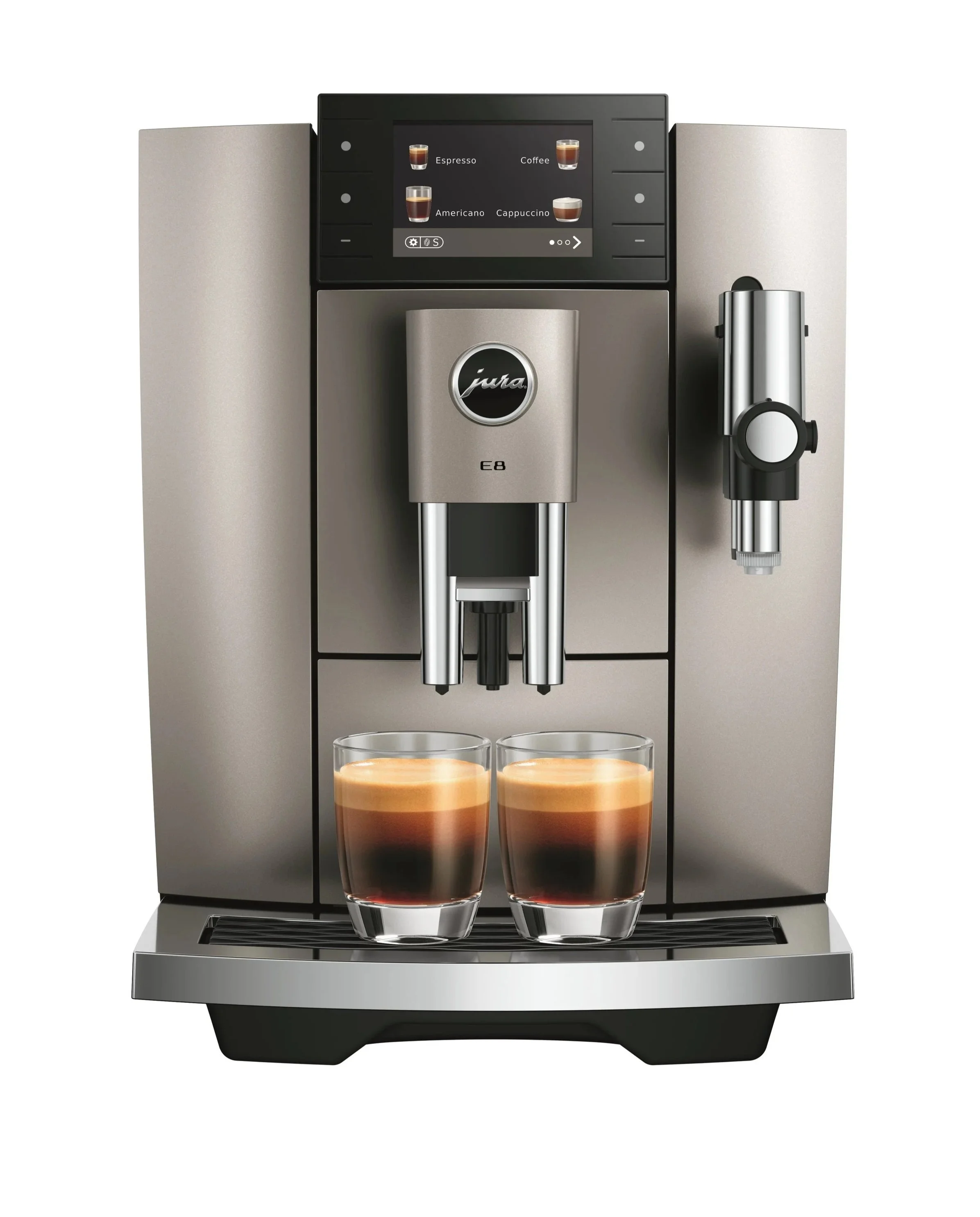 Jura E8 Midnight Silver