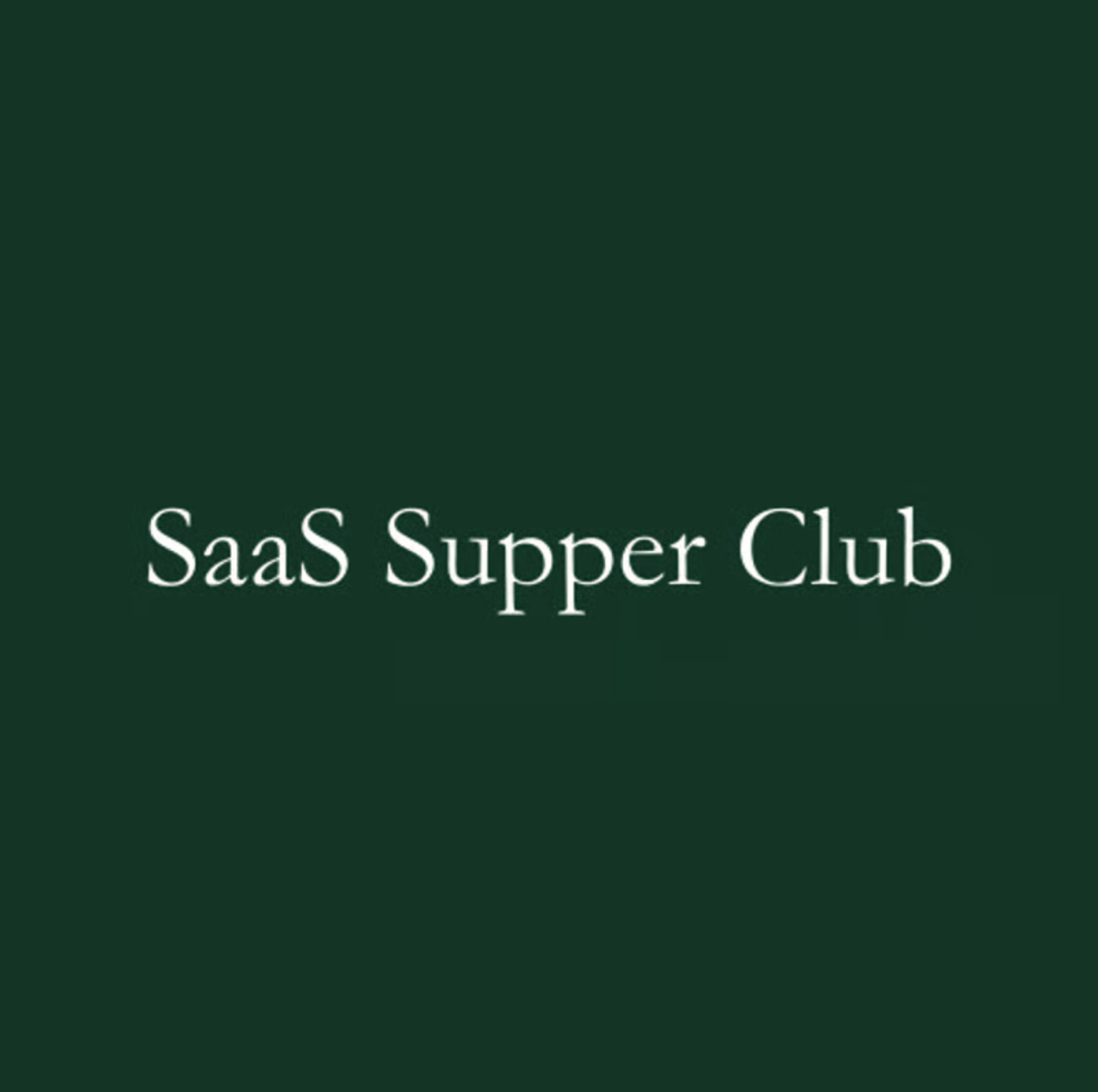 SaaS Supper Club: Chief of Staff Mixer
