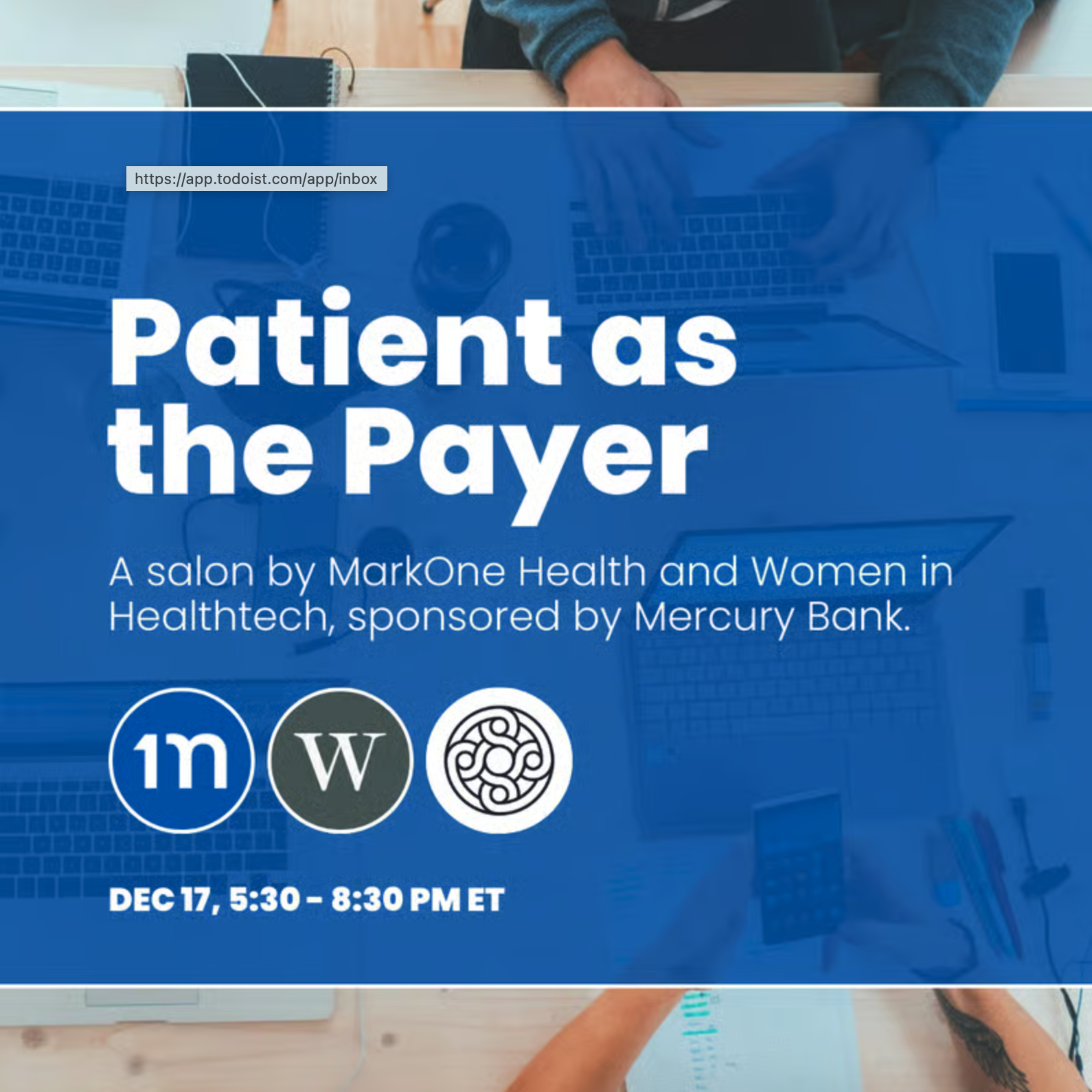 Patient as the Payer Salon