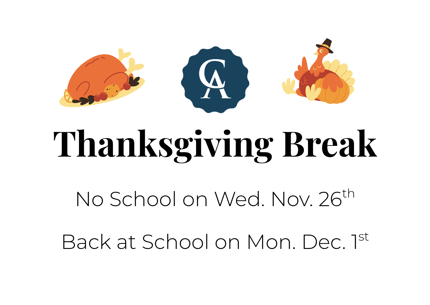 Thanksgiving Break