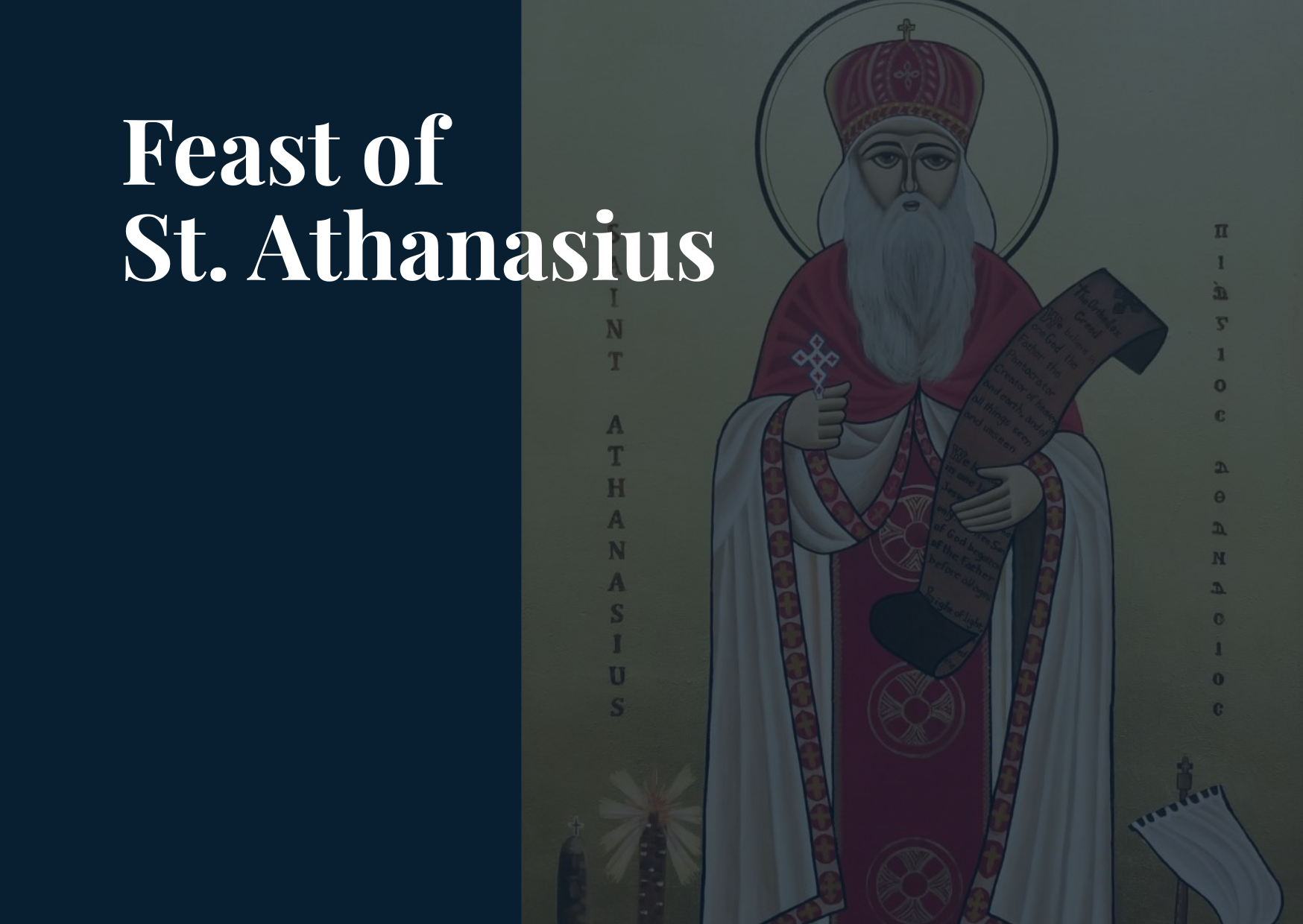 Feast of St. Athanasius Luncheon