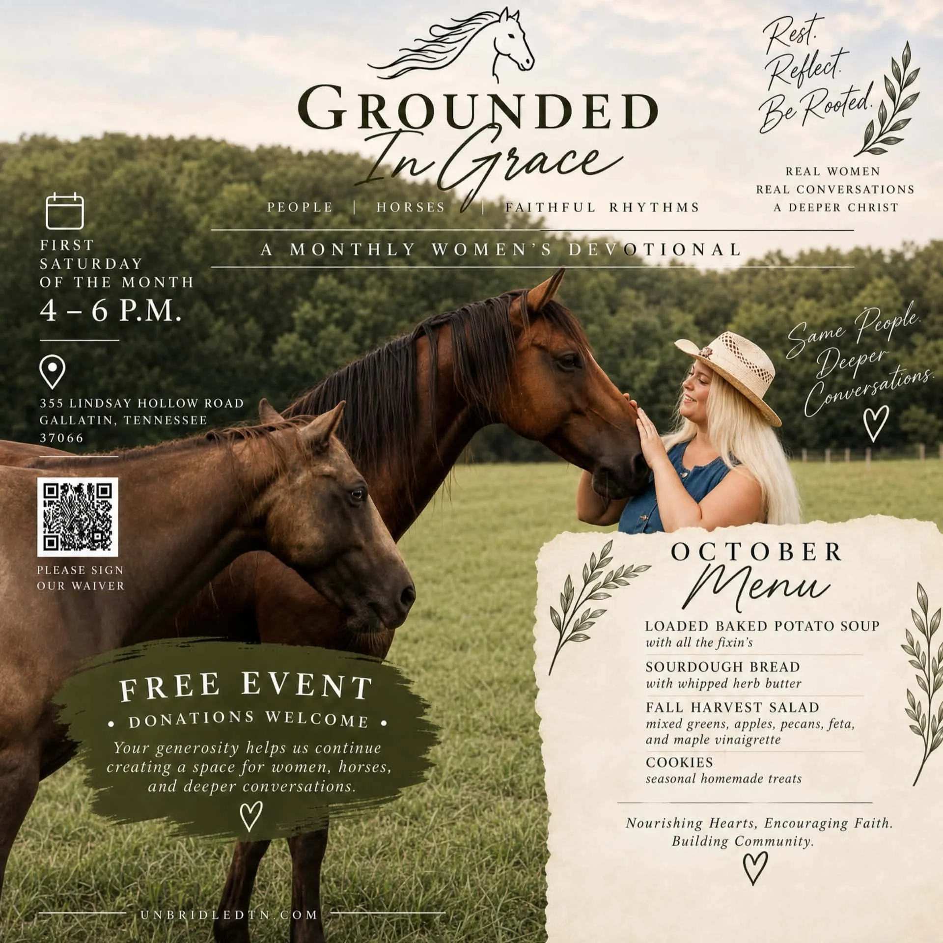 Grounded in Grace: A Women’s Devotional Gathering