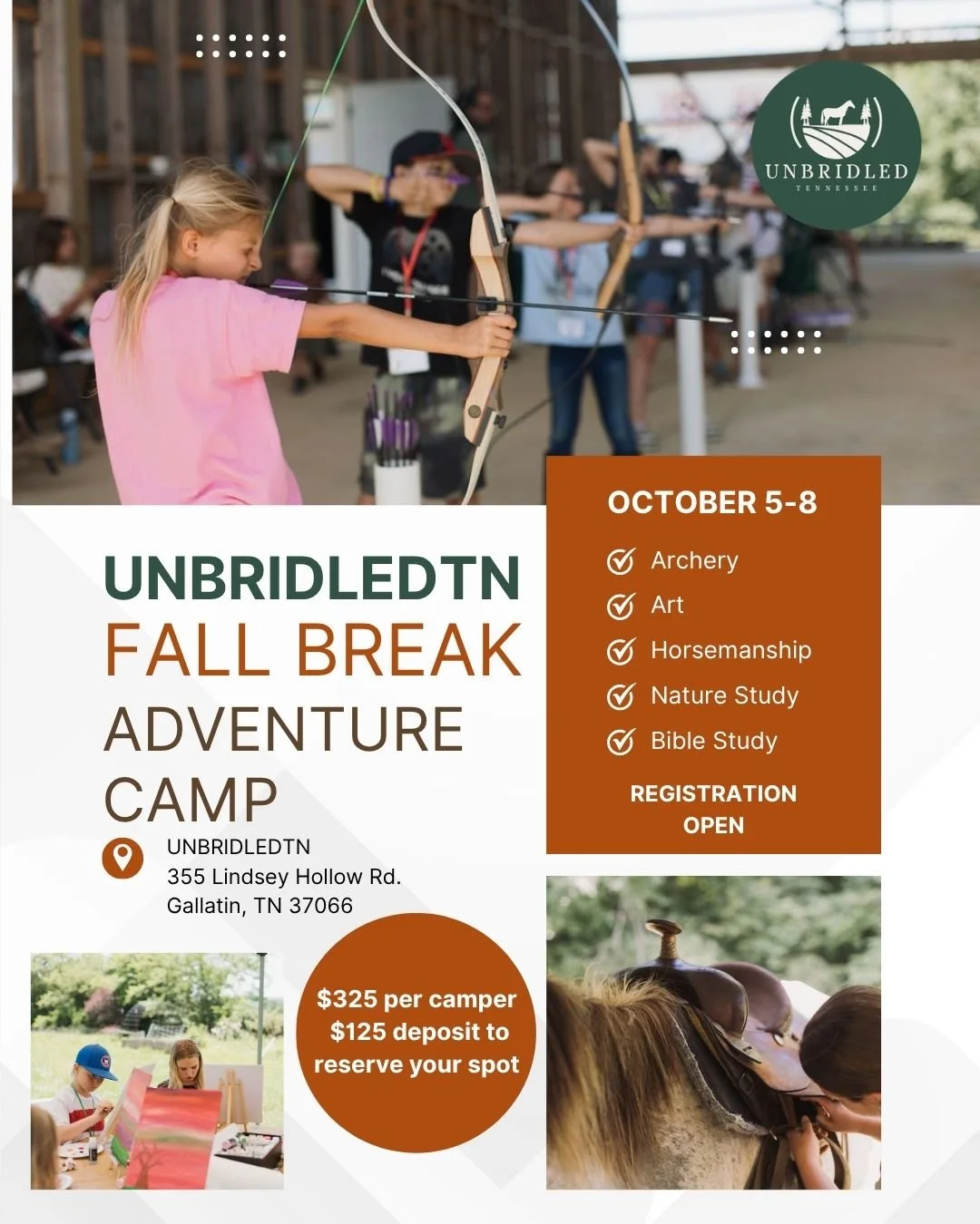 UnbridledTN-Adventure Camp