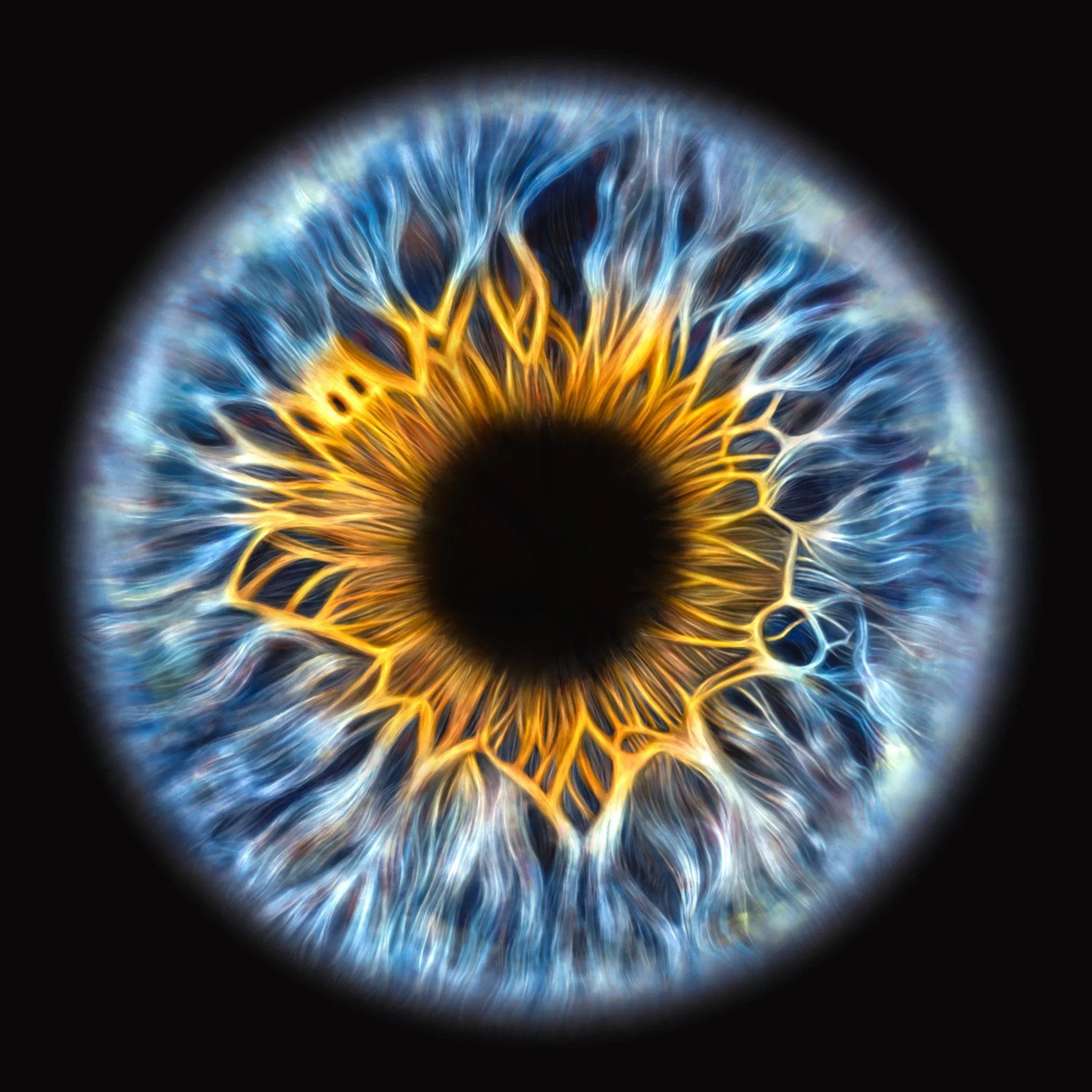 Softened To See 12"x12" Unframed Fine Art Print