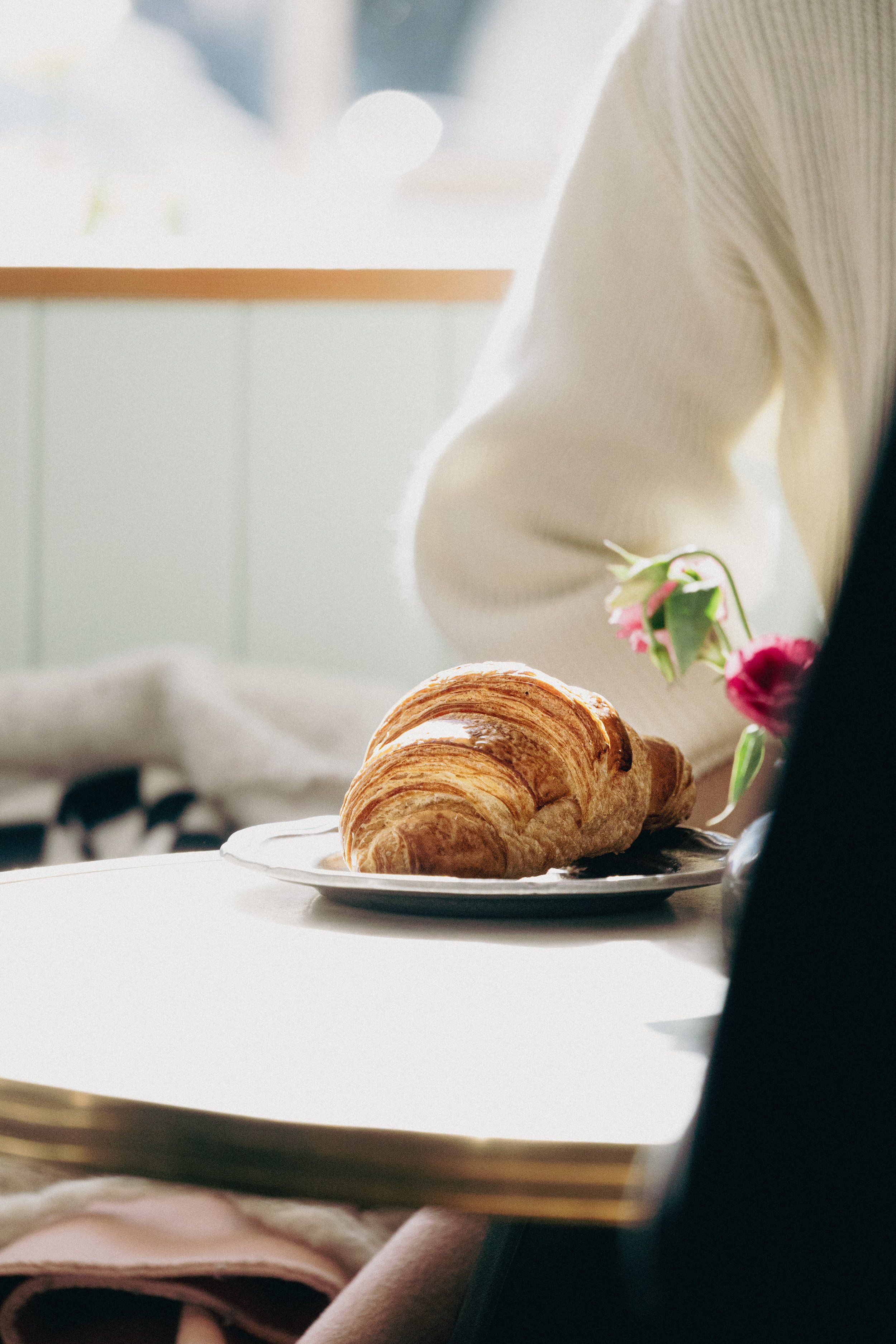 A croissant at Persephone