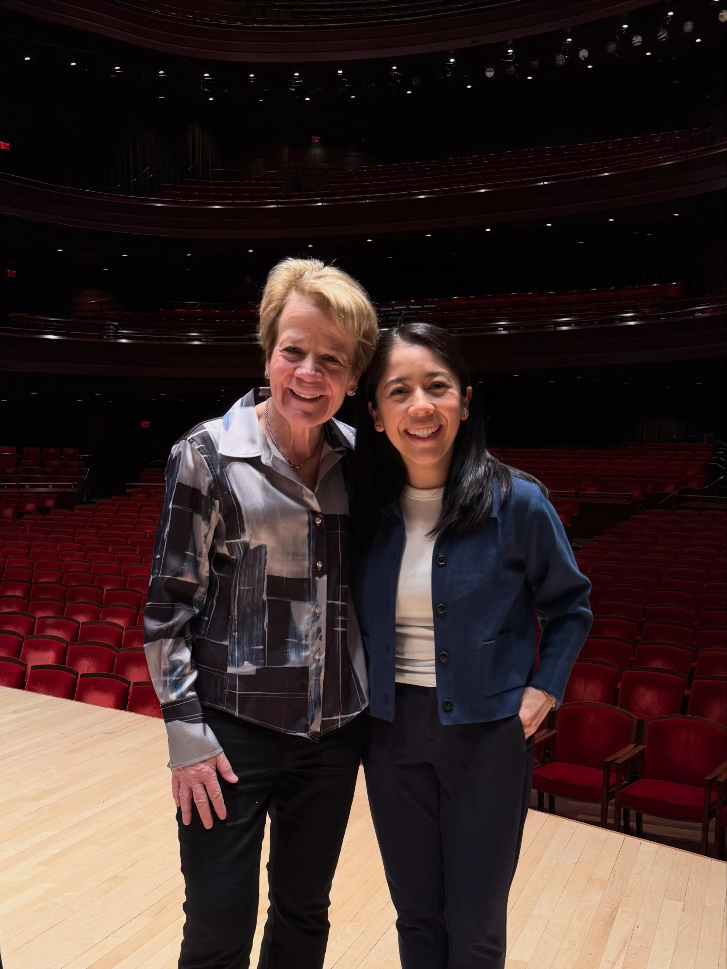 Memories of a year learning from THE Maestra @marinalsop.conductor and the amazing @youngconductor 💗💗💗