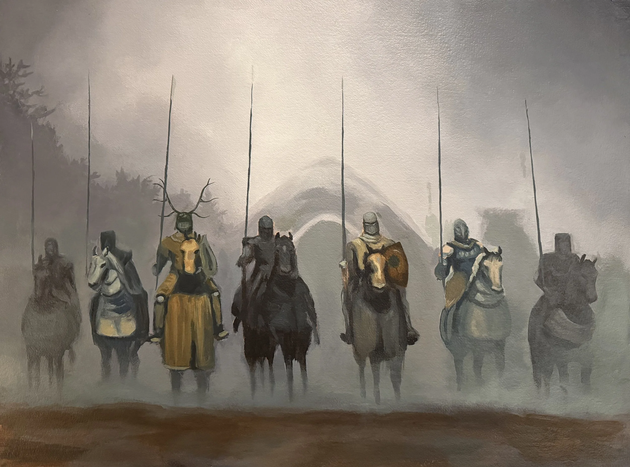 The Seven (Print 9x12)