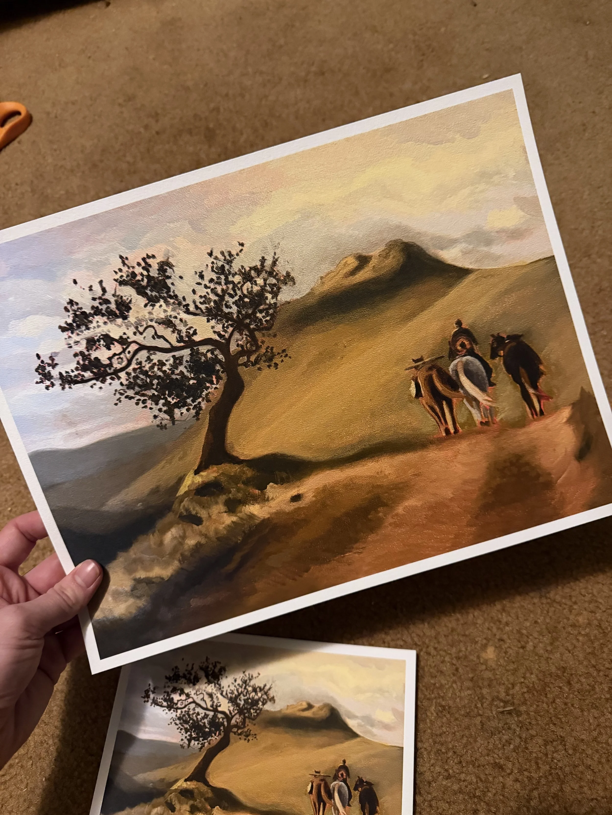 A True Knight  (Print 9x12)