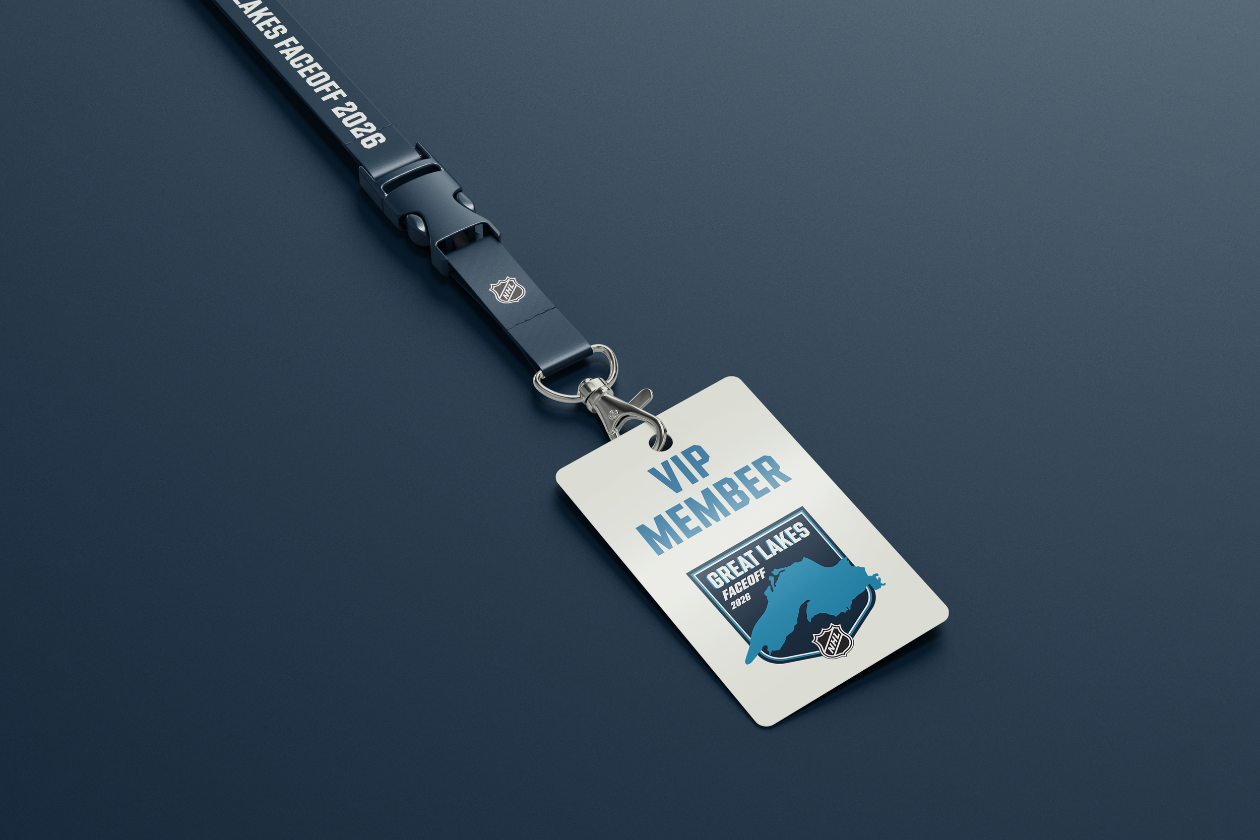 A badge design for VIP attendees.