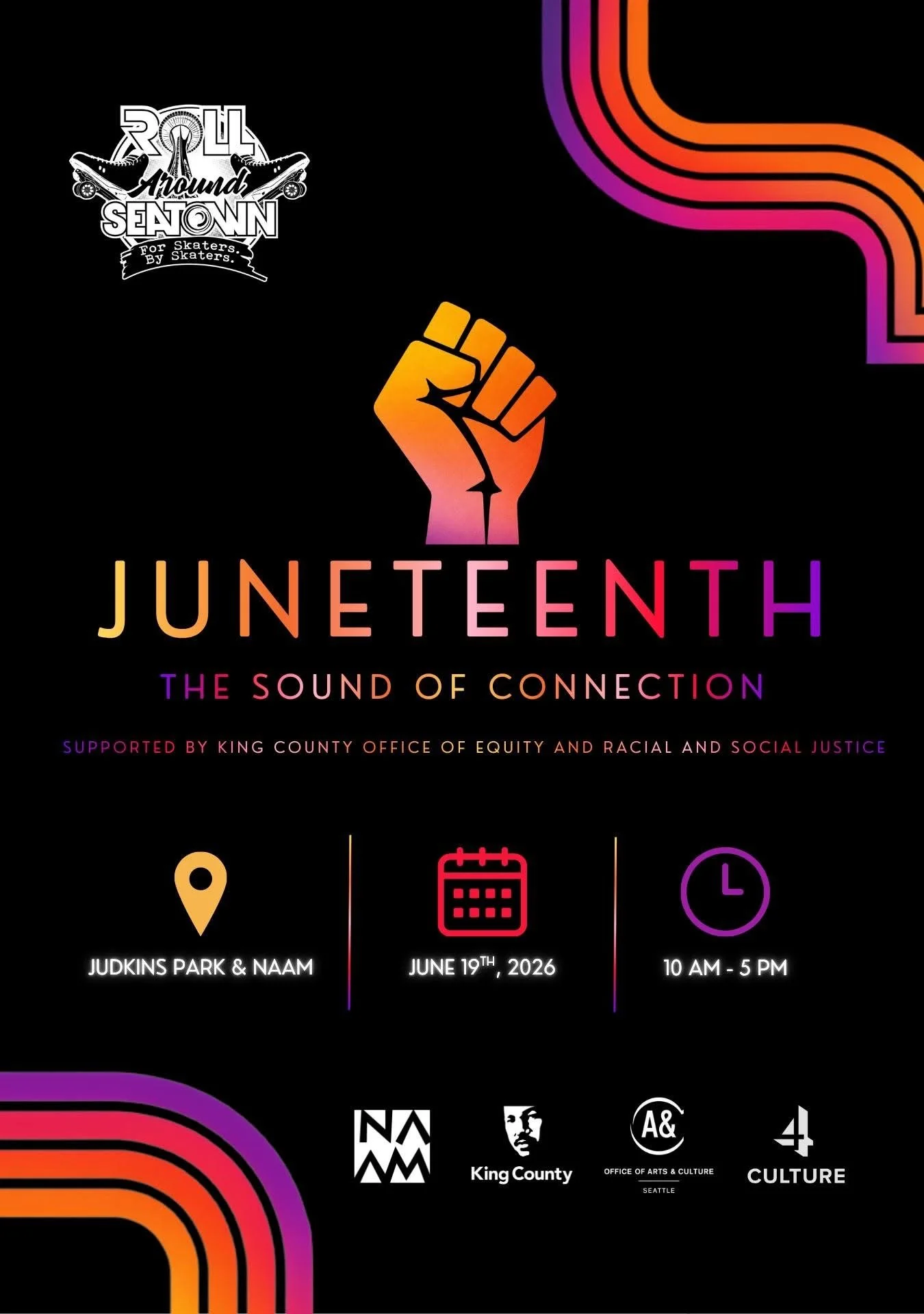 Juneteenth @ Judkins Park with Roll Around Seatown