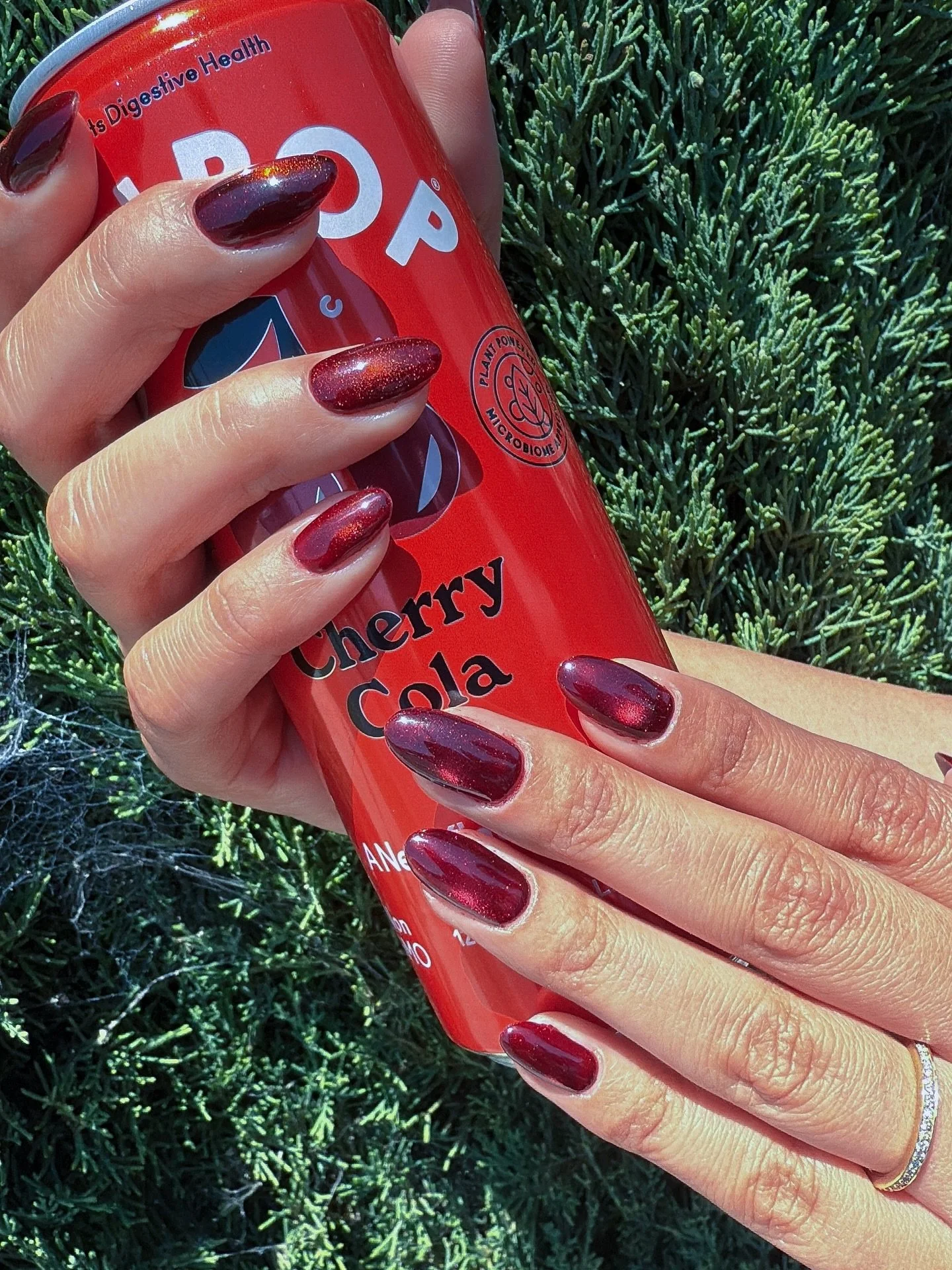 Cherry cola vibes 🍒🥤✨
This deep red cat-eye design is bold, glossy, and full of dimension&mdash;perfect for anyone who loves statement nails with a sleek finish.

📍 Located in Arcadia, CA
🎀 One-on-one private nail sessions by appointment only
📩 