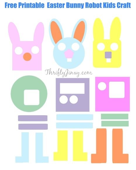 Robot Bunny Craft