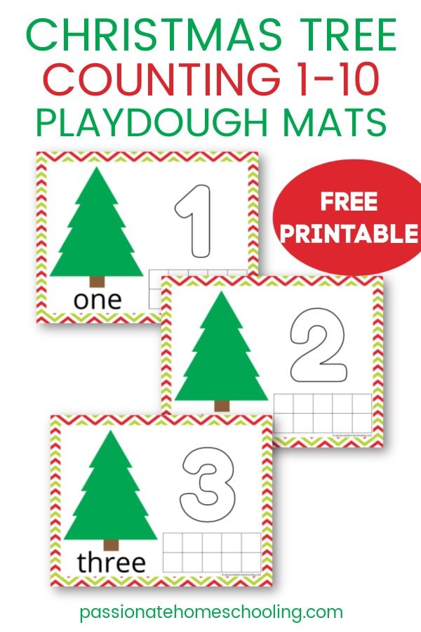 Mamma That Makes: Nature Play Dough Mat - Free Printable
