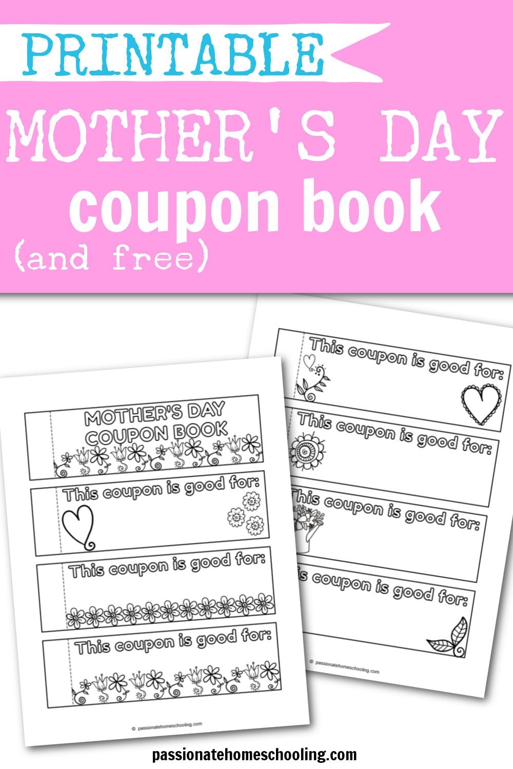 Fun MOTHER'S DAY gift idea - FREE Printables - DIY- Easy