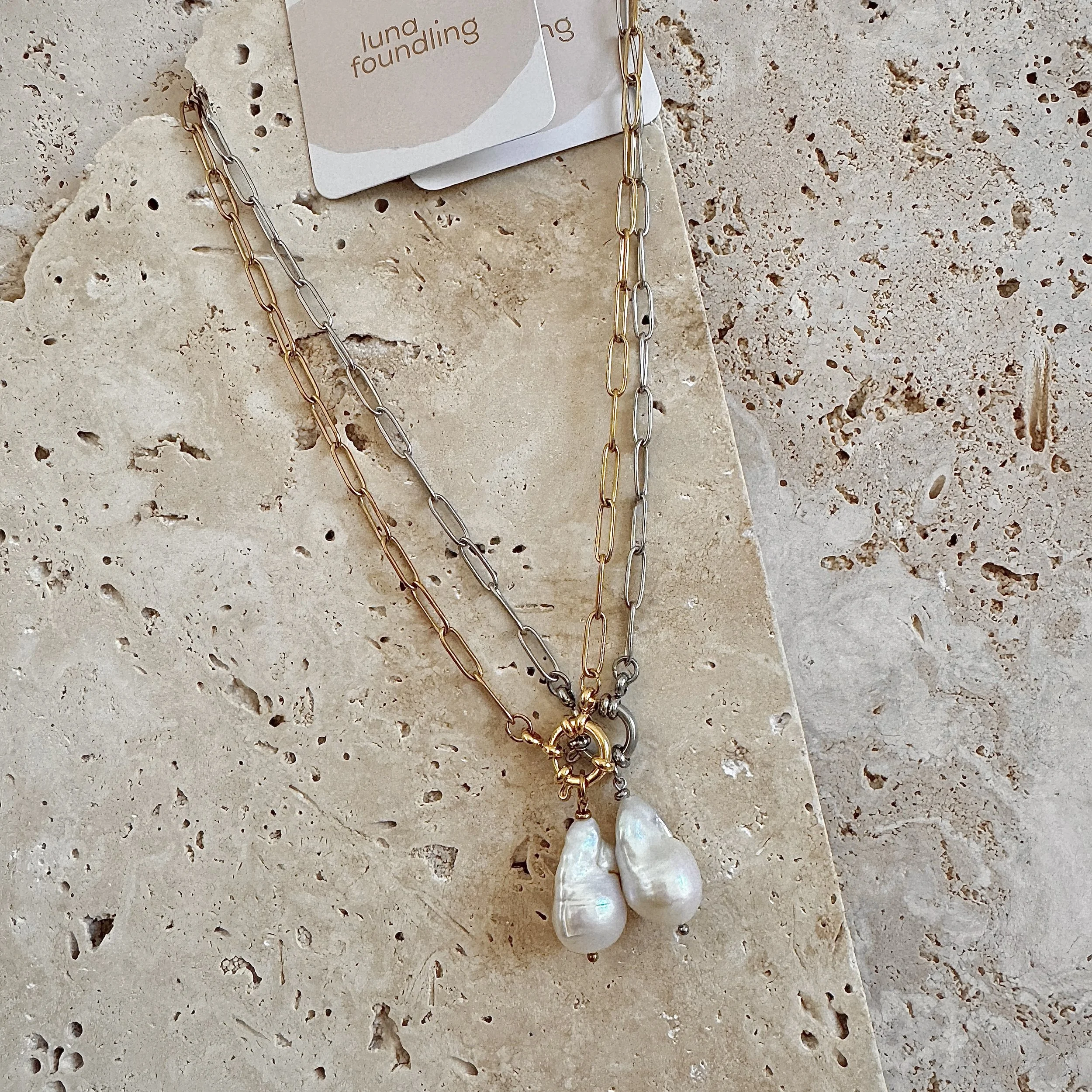 Cleo Pearl Necklace