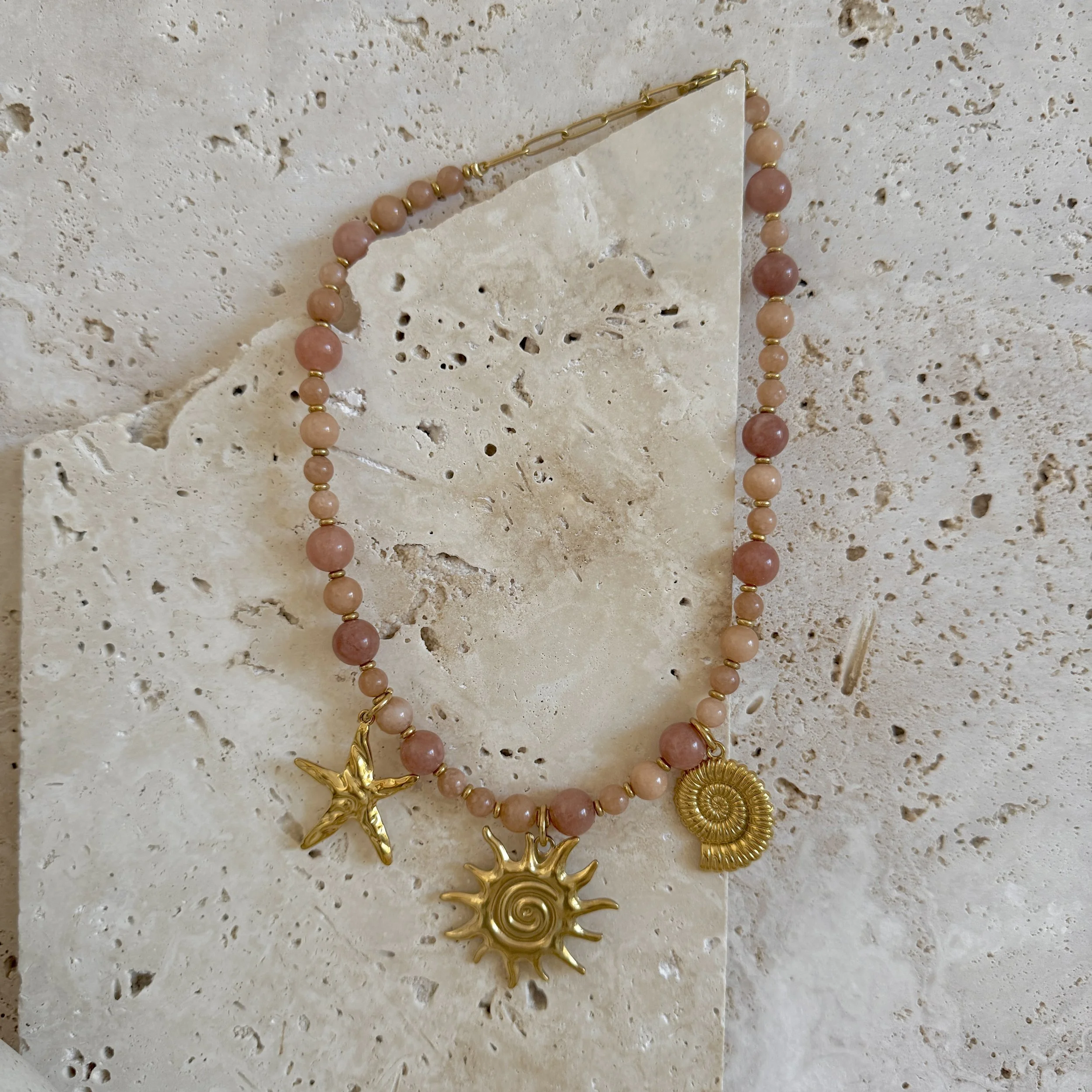 Sunrise Stone Necklace 2.0