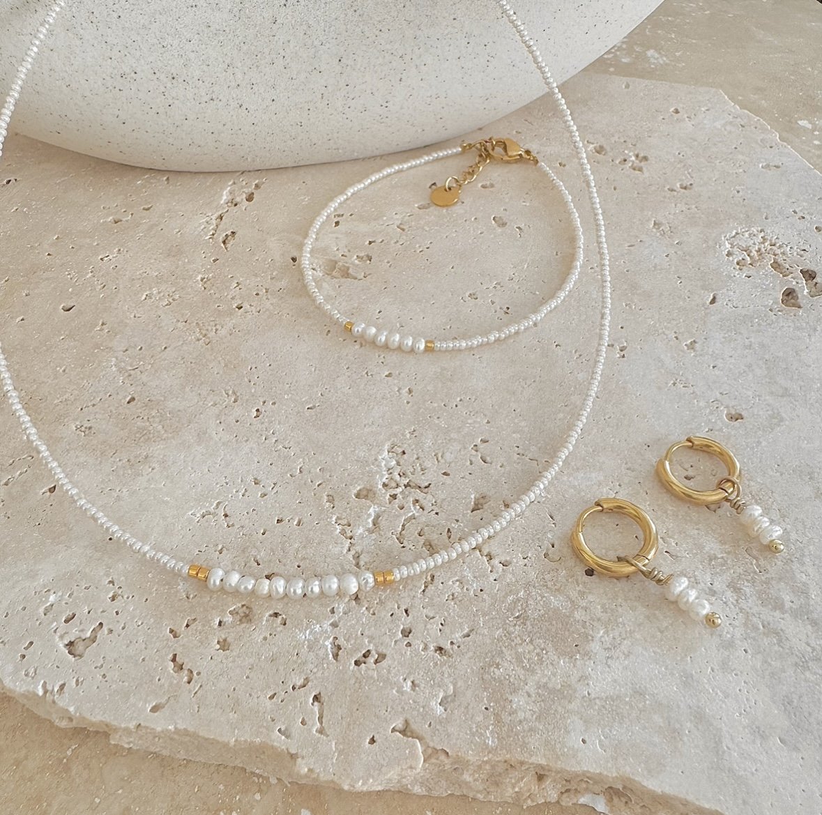 Signet - Necklace - Anklet - Bracelet - Earrings