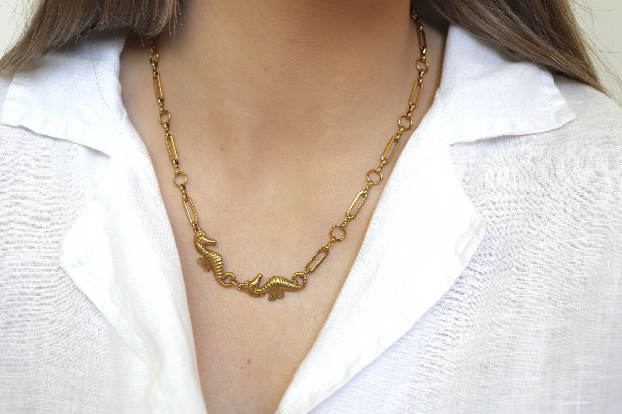 Seahorse Chain Necklace Luna Foundling.jpg