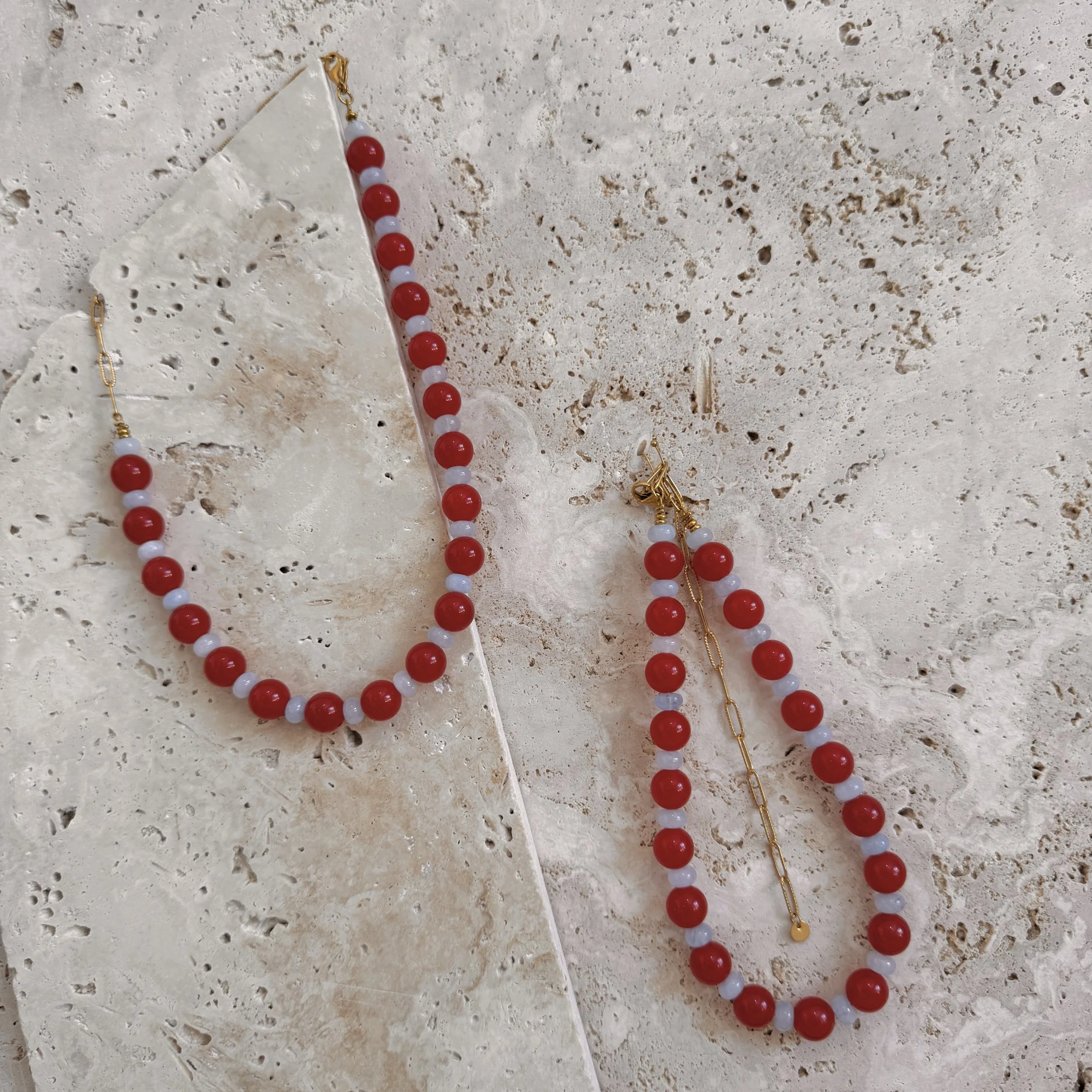 Wilma Necklace - Berry