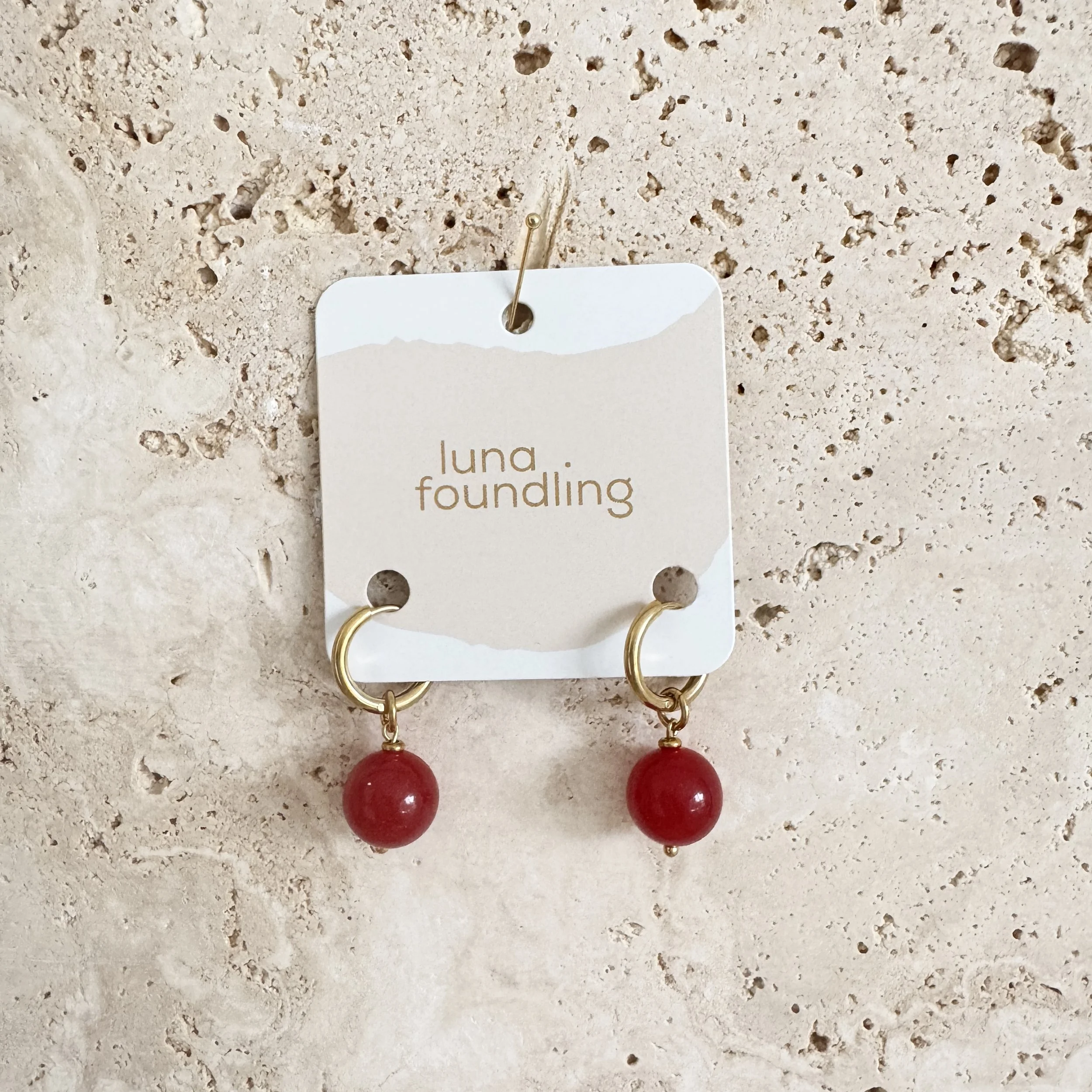 Lenny Earrings - Rubi