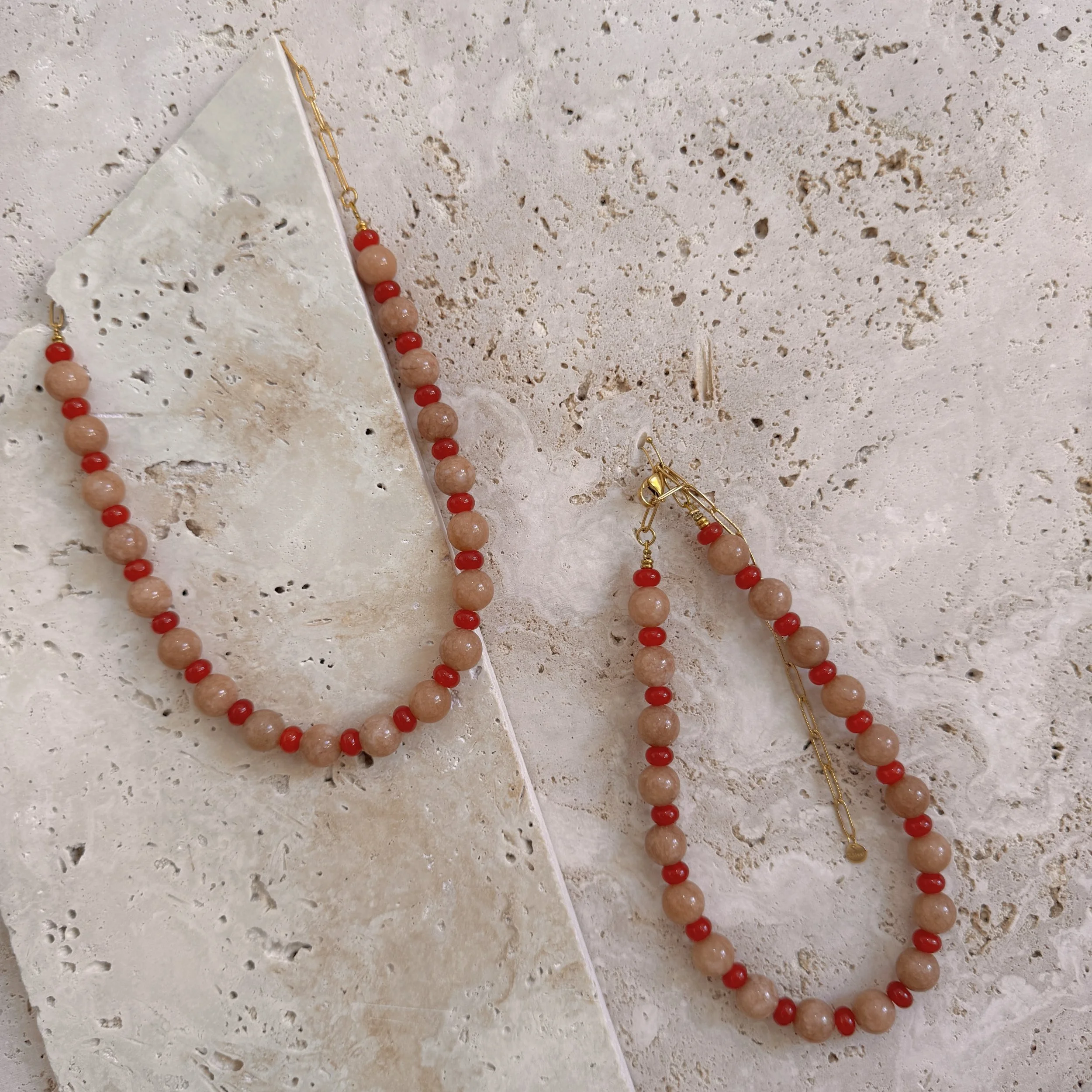 Wilma Necklace - Cherry