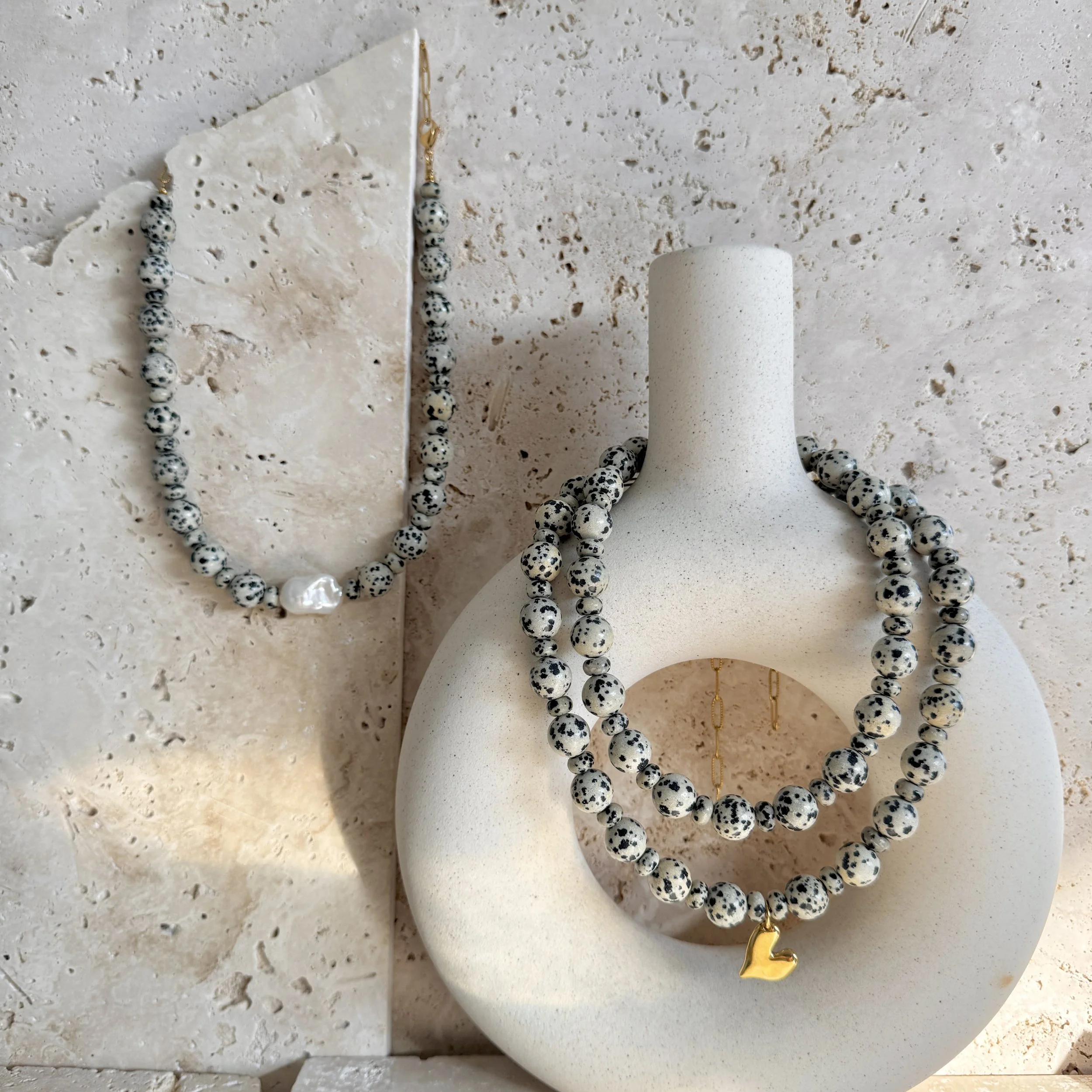 Wilma Necklace - Oreo