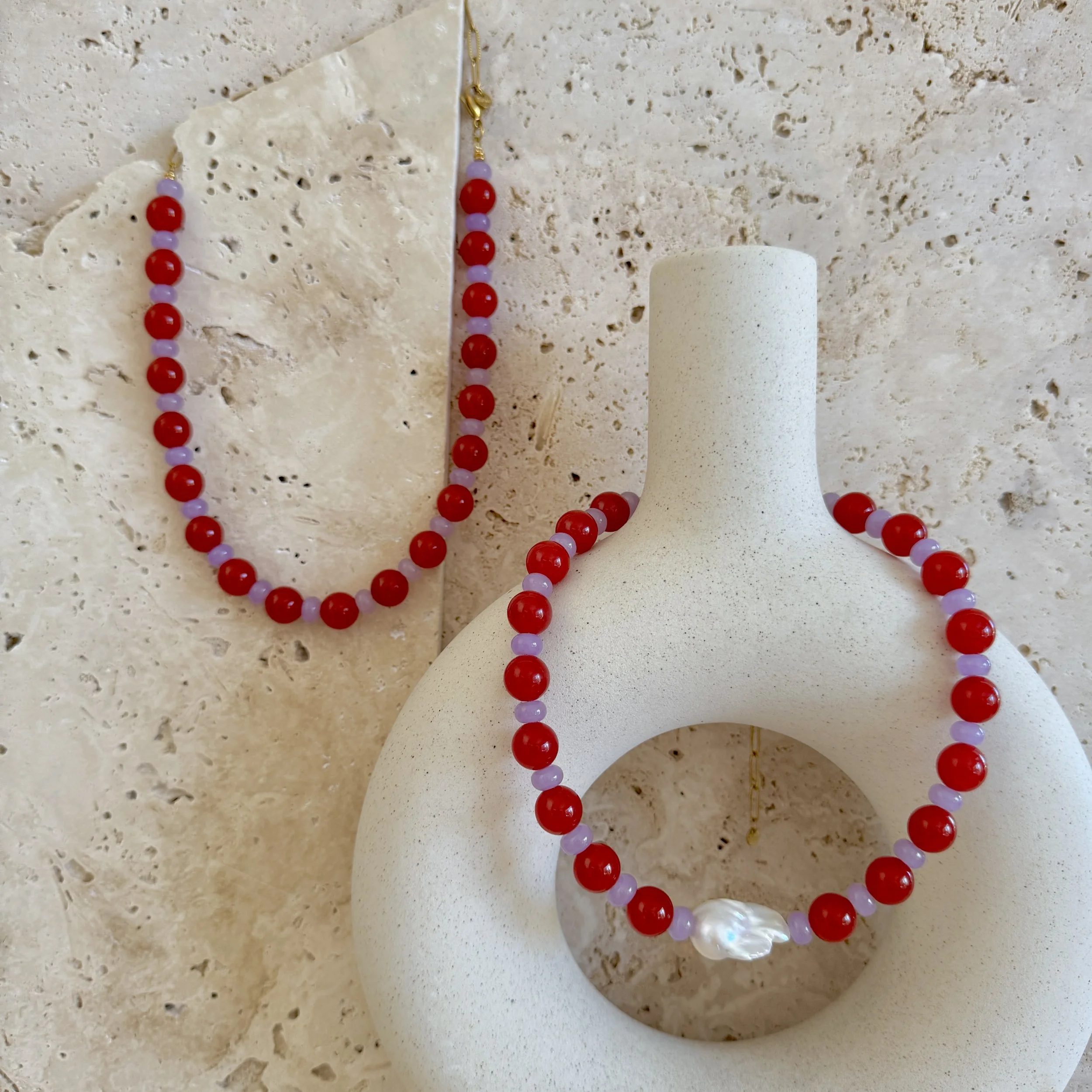 Wilma Necklace - Fig