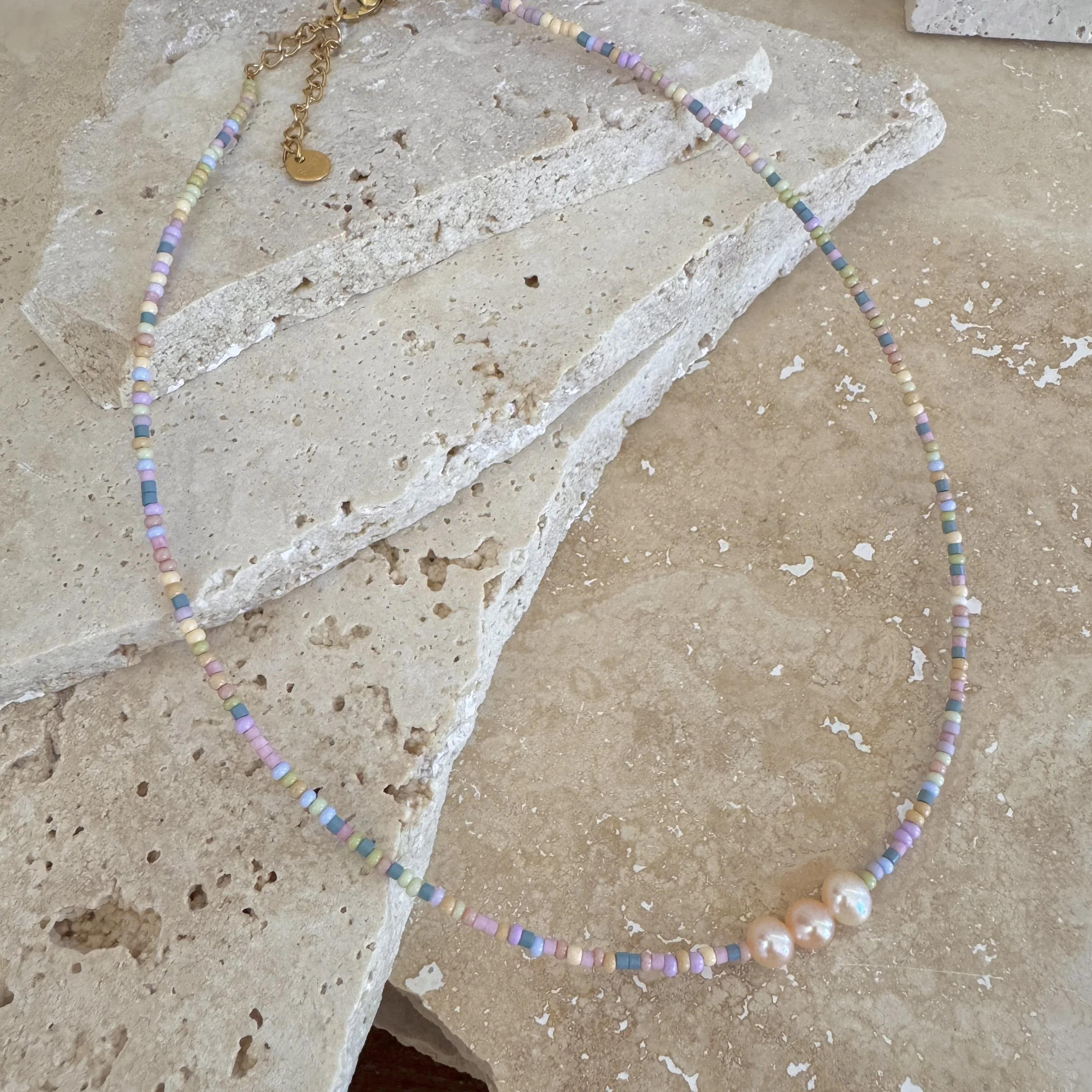 Inhale - Cottage Mix - Necklace & Bracelet