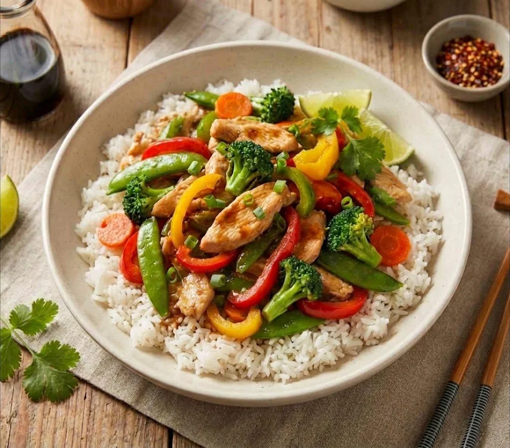 Chicken and Vegetable Stir Fry