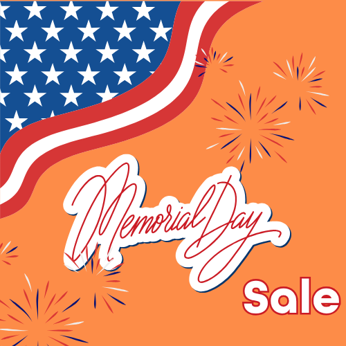 Limited Time Memorial Day Sale!