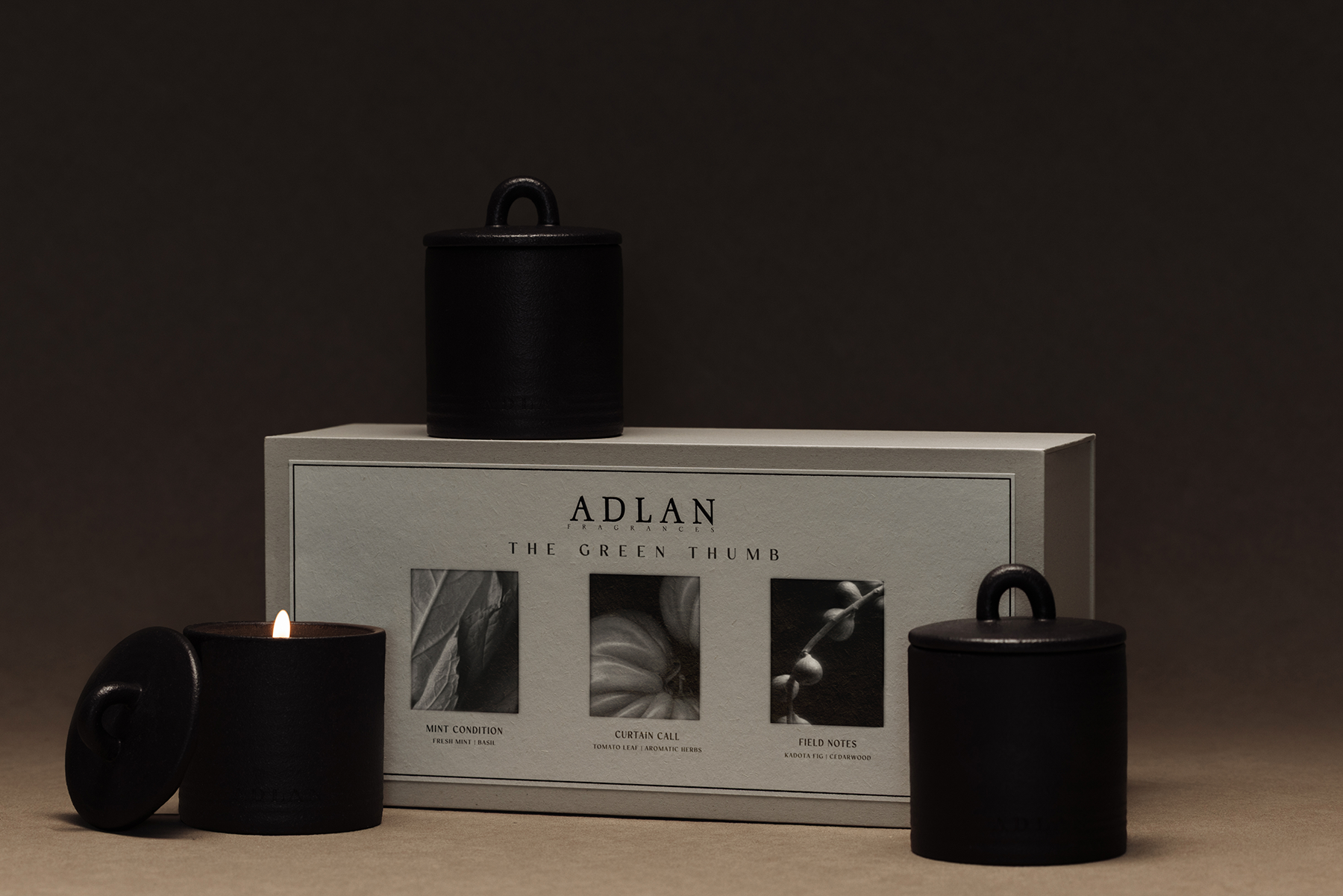 ADLAN Fragrances 'The Green Thumb' Discovery Candle Set