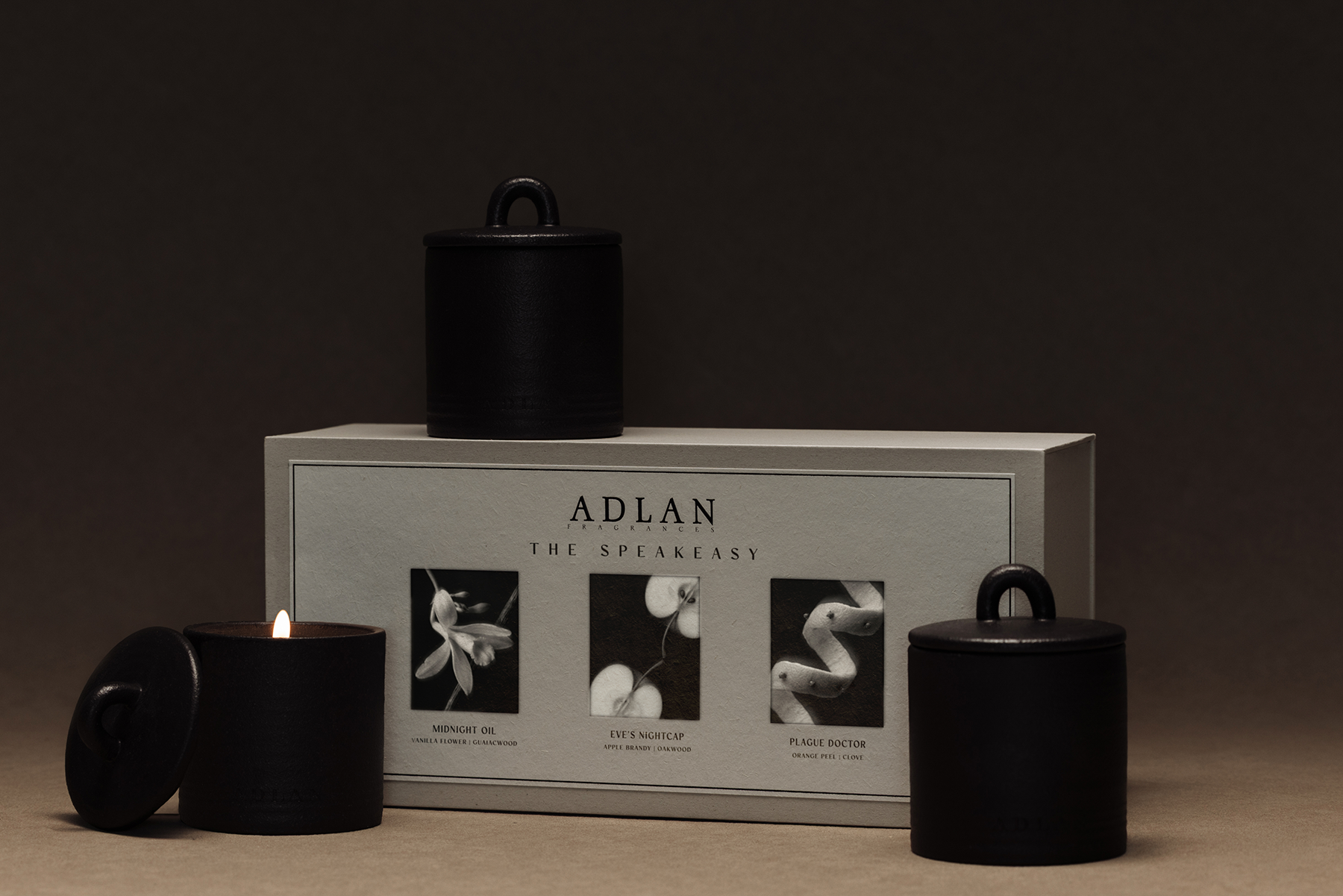 ADLAN Fragrances 'The Speakeasy' Discovery Candle Set