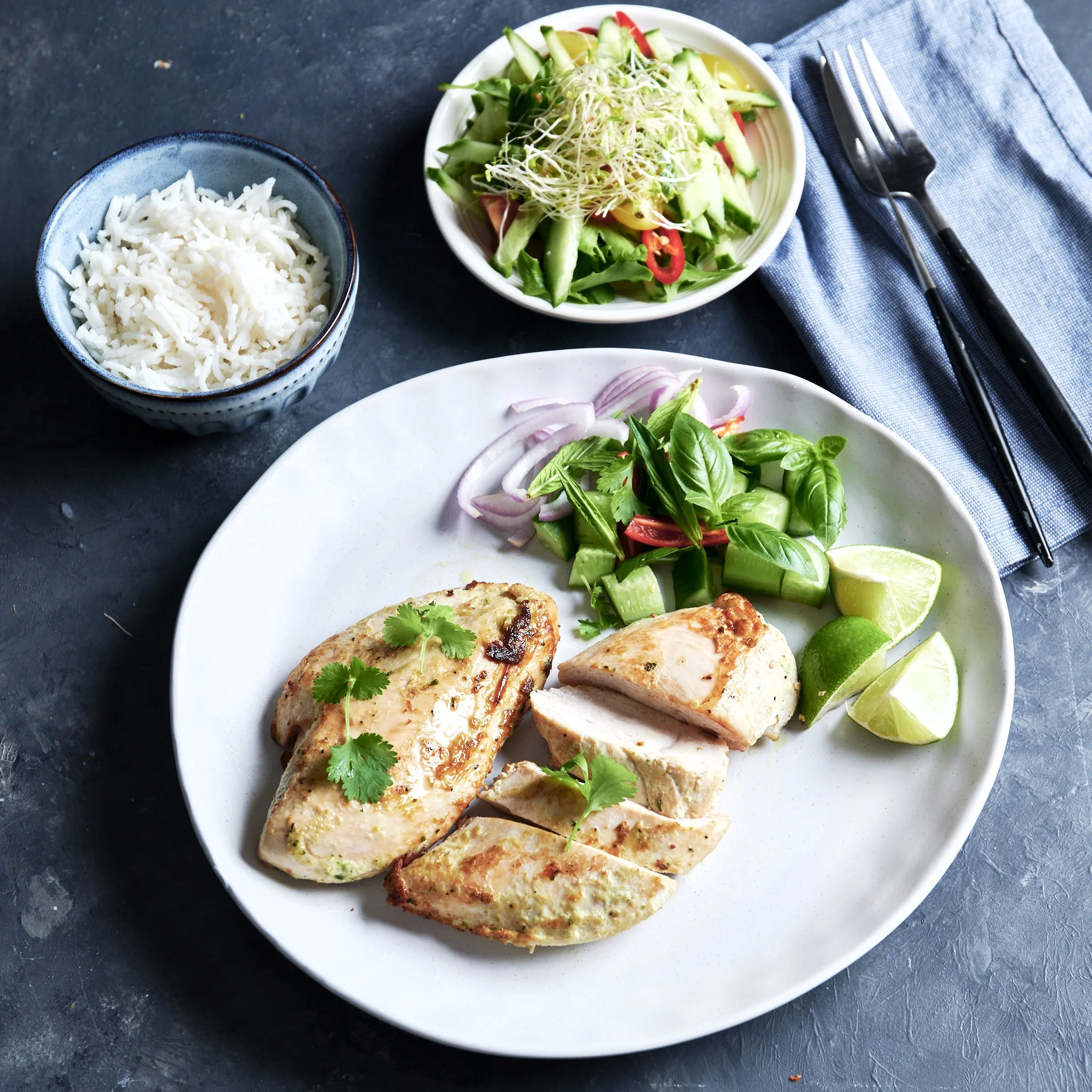 Thai chicken | Food Photography | Sydney