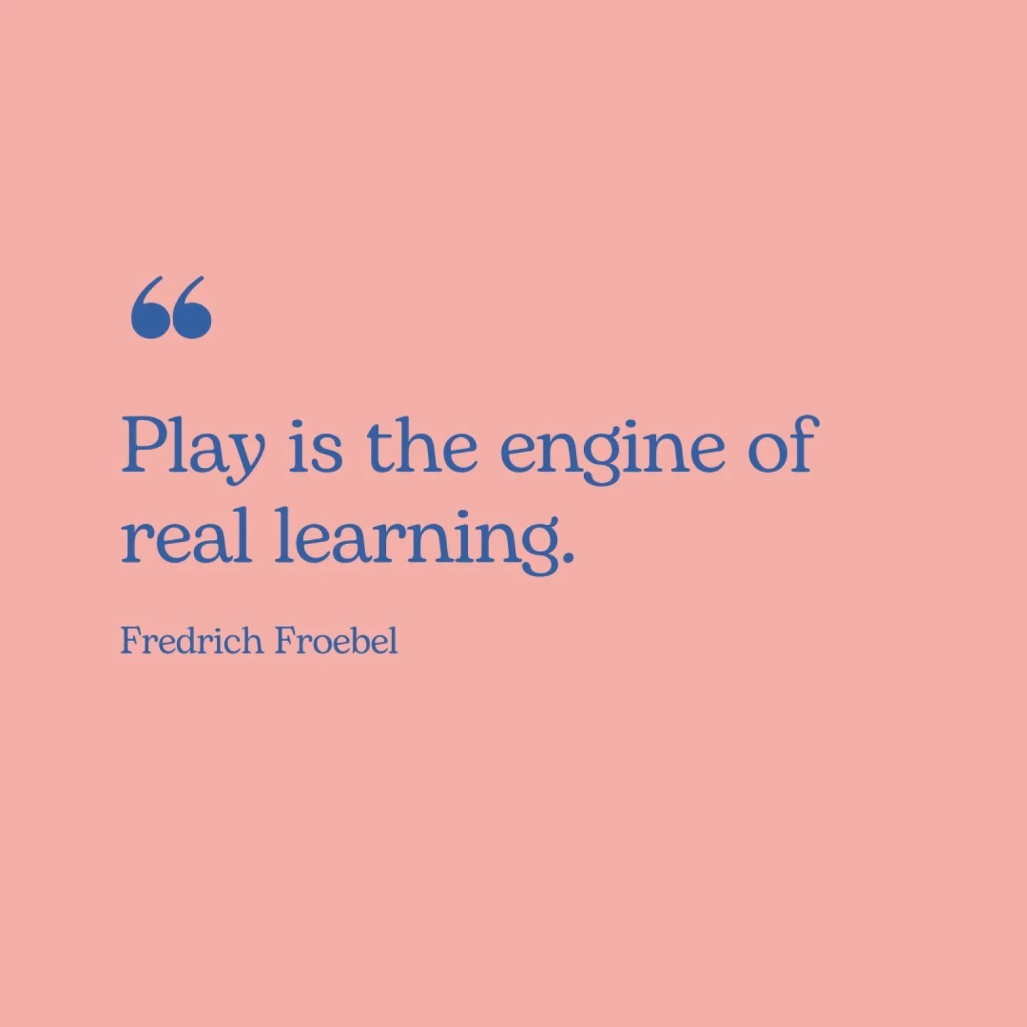 &quot;Fueling the mind with play, the ultimate engine of learning 🚀🎓
What play spaces have you planned as you start 2024? 🤩